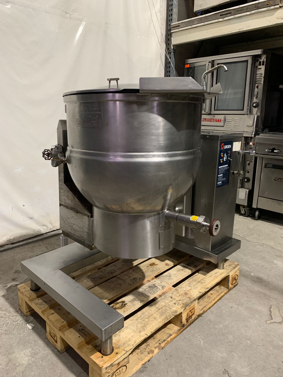 Marmita de Volteo 40 Galones Groen DHT/1-48 (Reacondicionado)