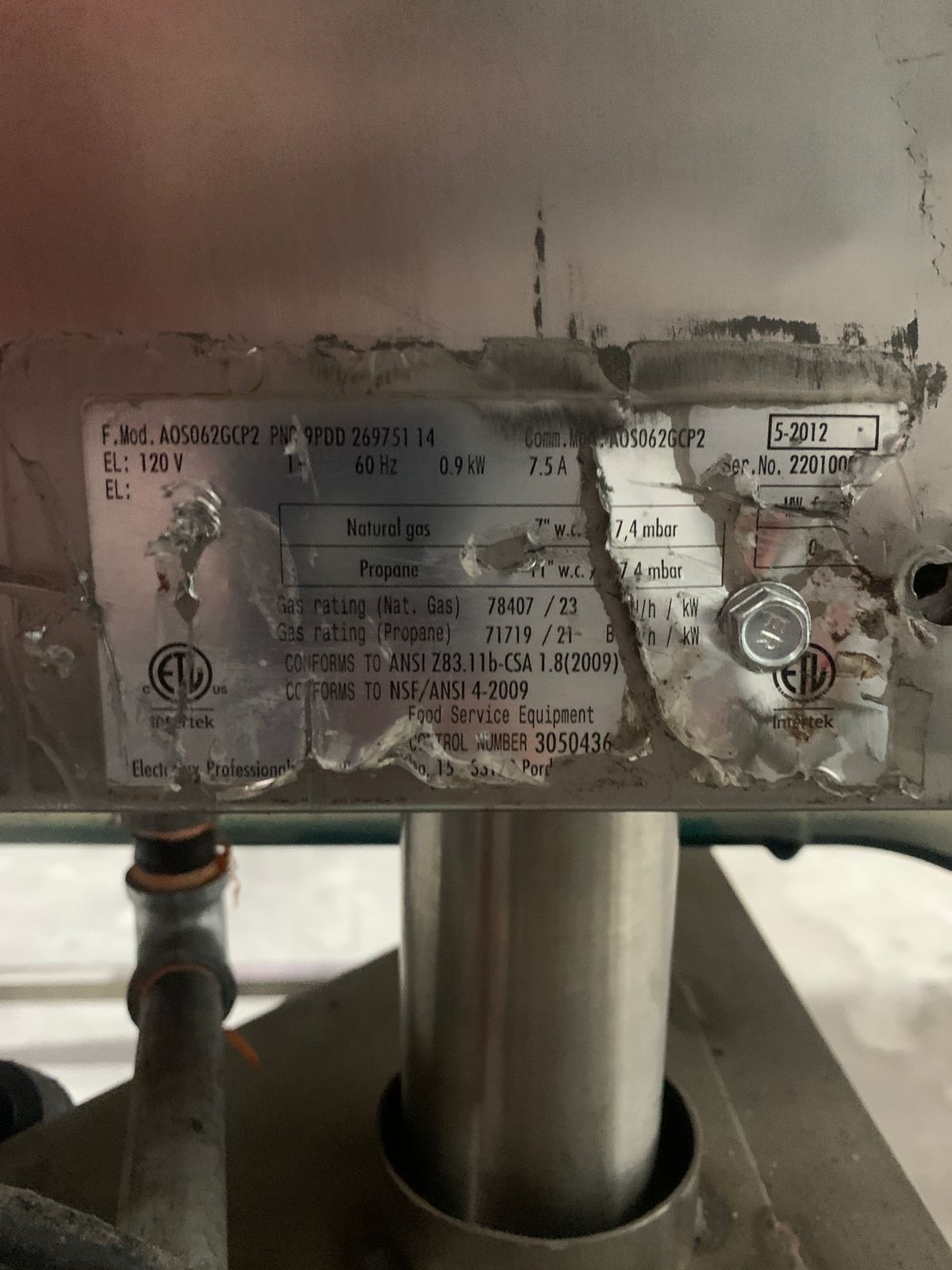 Horno Combi Electrolux (Reacondicionado)