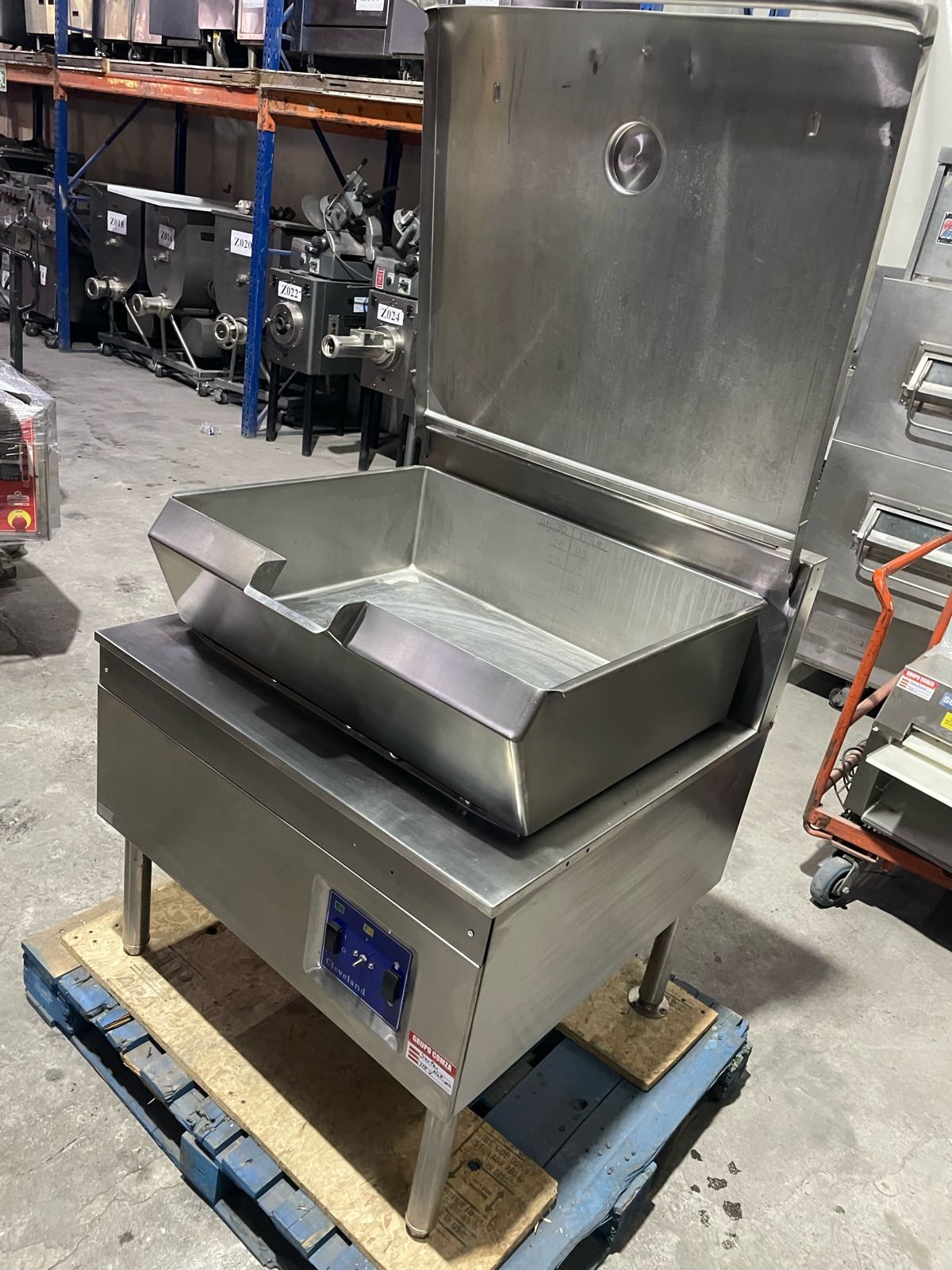 Sartén de Volteo 30 Galones Cleveland (Reacondicionado)