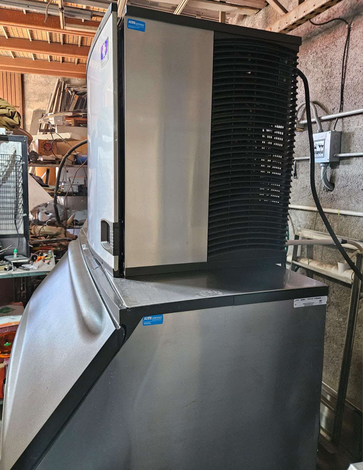 Maquina de Hielo 1200Lbs Manitowoc IDT1200A-261 (Reacondicionado)