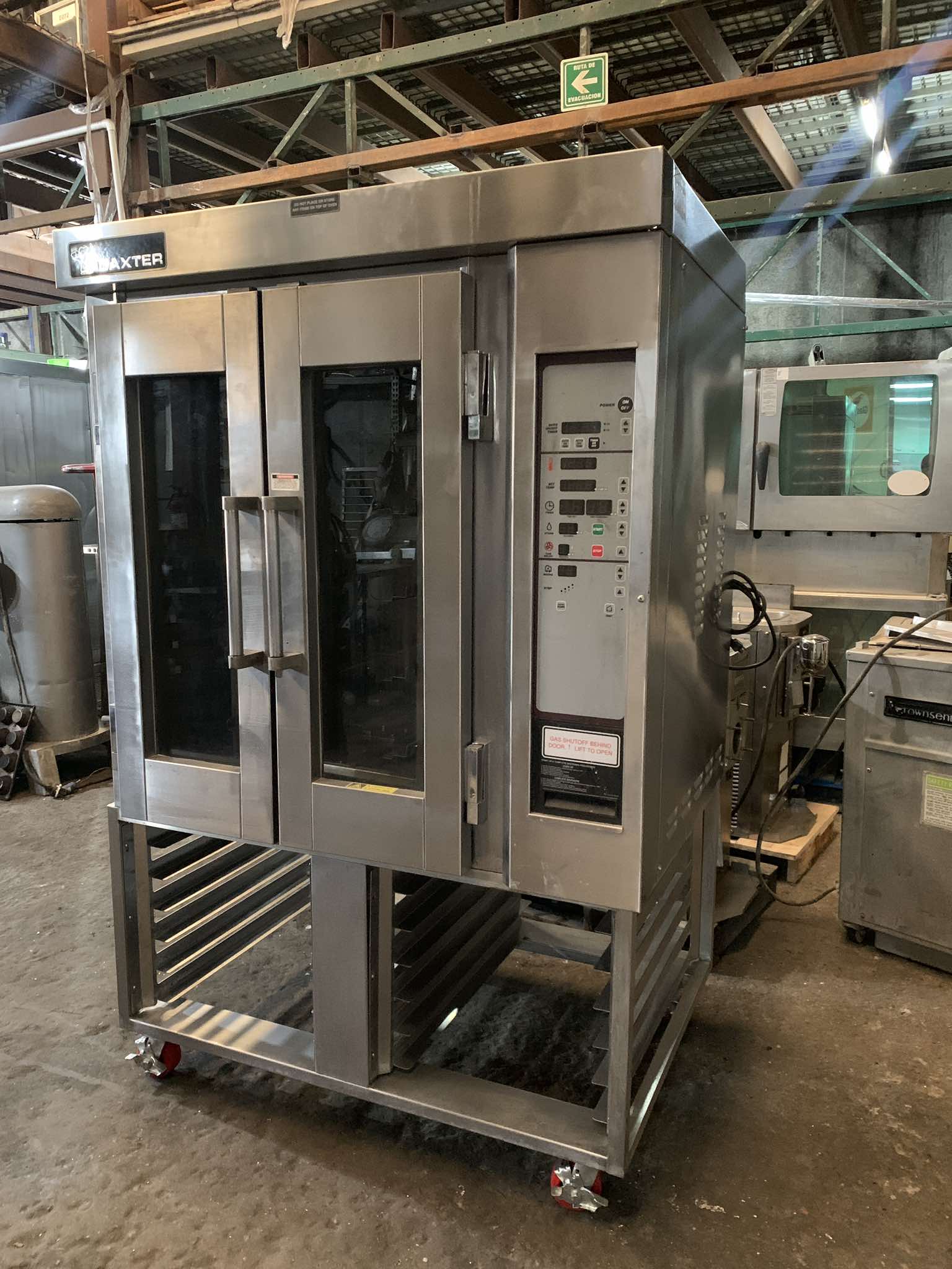 Horno Panadero 5 Charolas Giratorio Baxter OV300g Mini (Reacondicionado)