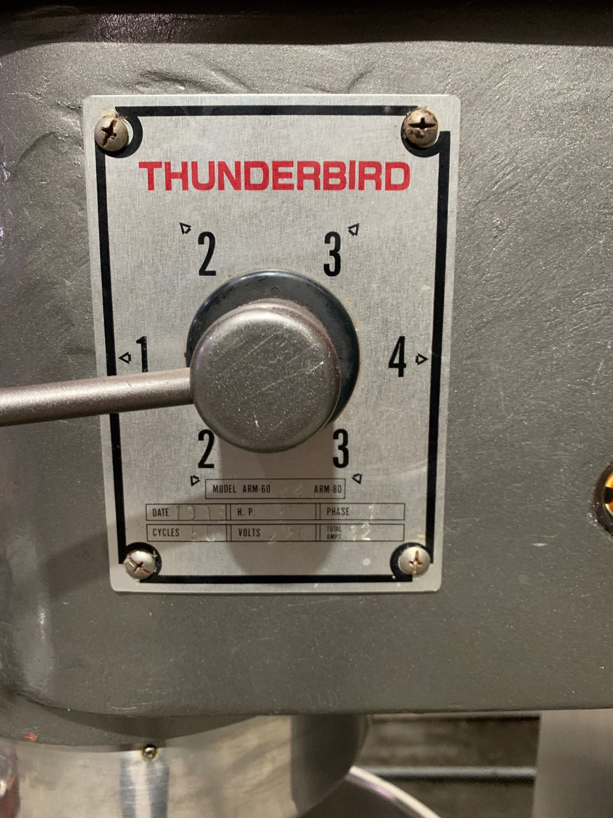 Batidora 60 Quarts Thunderbird ARM-60 (Reacondicionado)