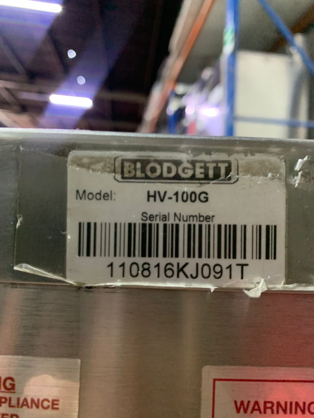 Horno Combi Doble Blodgett HV-100G (Reacondicionado)
