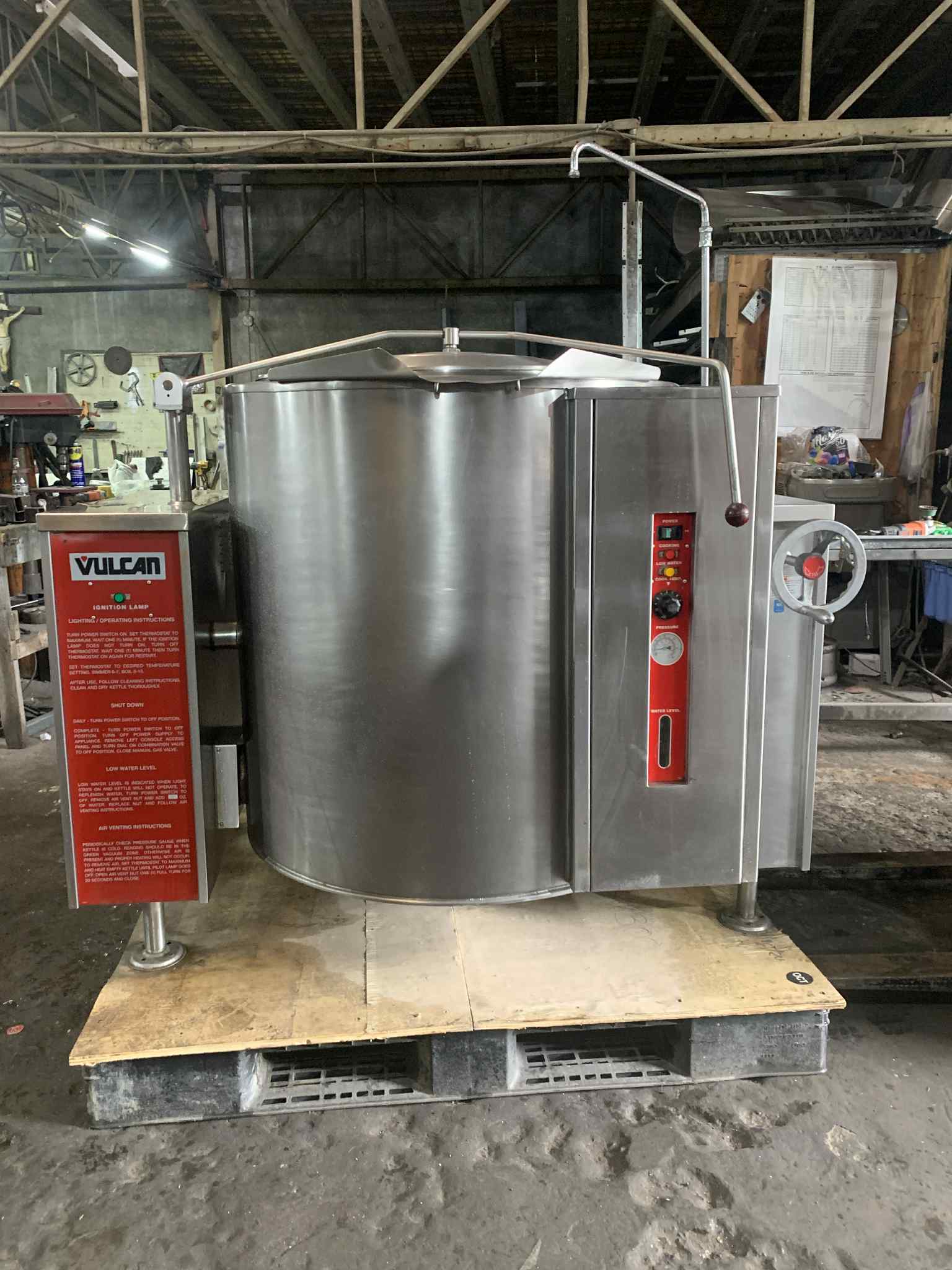 Marmita de volteo Vulcan 60 Galones (outlet)