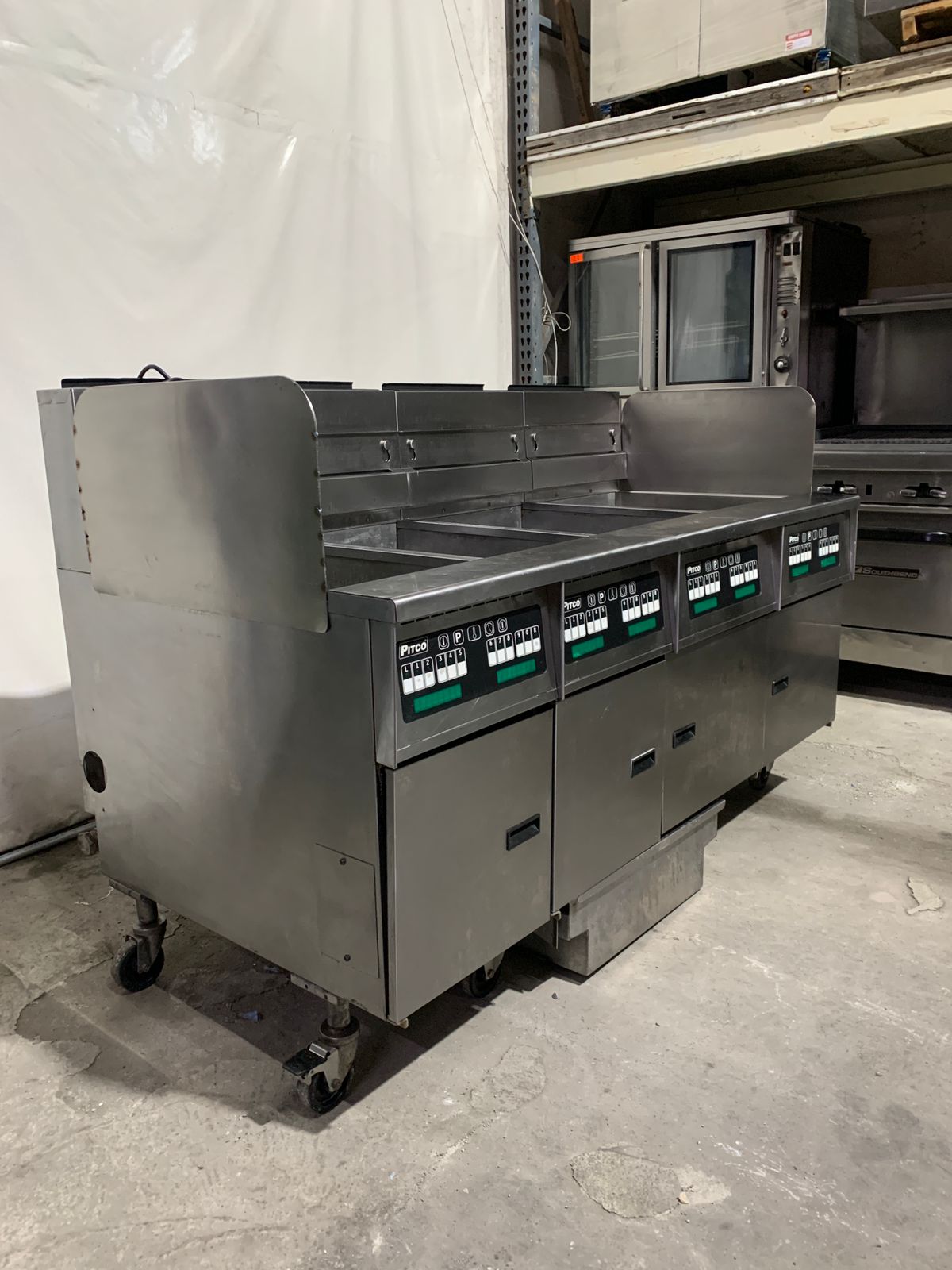 Freidora 4 Tinas Pitco SSH60/ SSH75 (Reacondicionado)