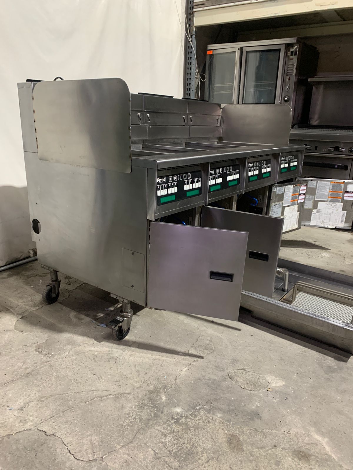 Freidora 4 Tinas Pitco SSH60/ SSH75 (Reacondicionado)