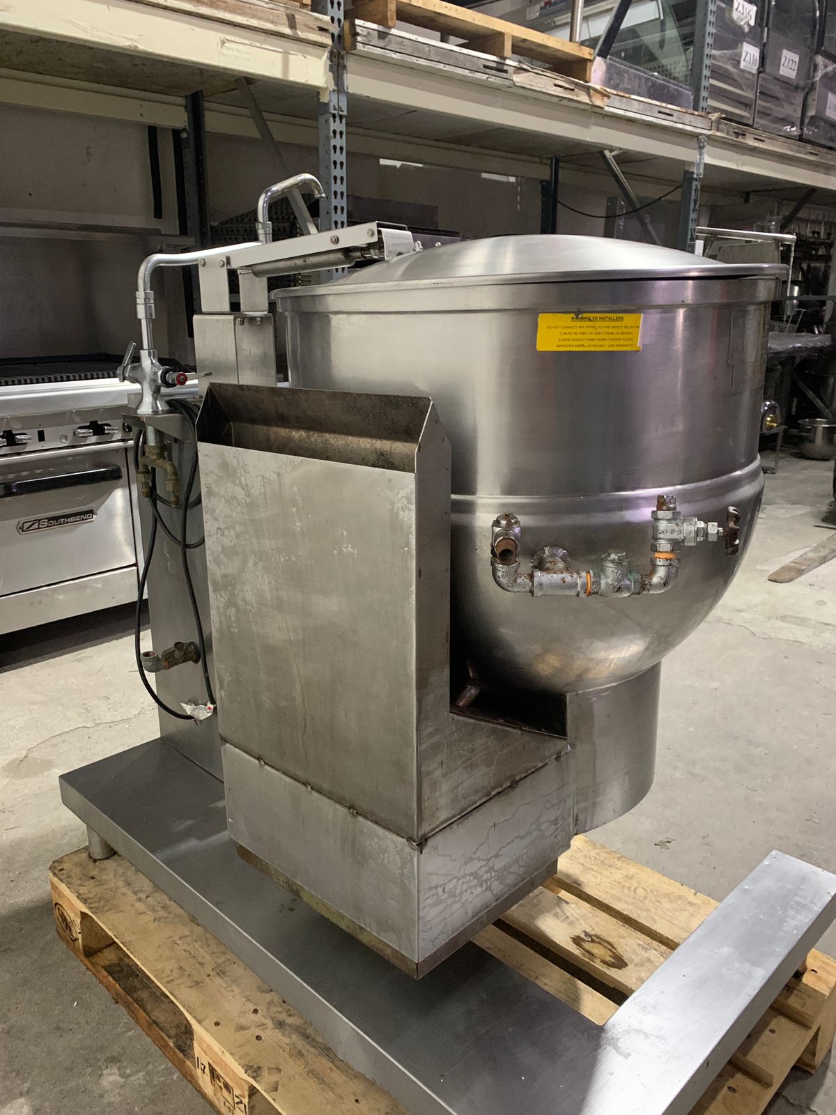 Marmita de Volteo 40 Galones Groen DHT/1-48 (Reacondicionado)