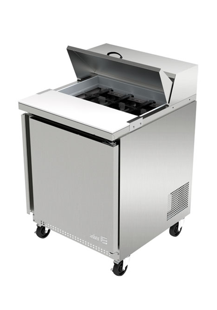 Asber APTS-27-8 HC Mesa Refrigerada Ensaladas 6 1/6 2 1/9 incl. 6.1 pies3