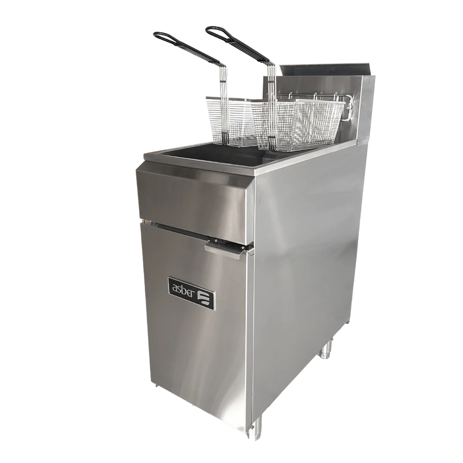 freidora Asber AEF-50-S Freidora 1 Tina