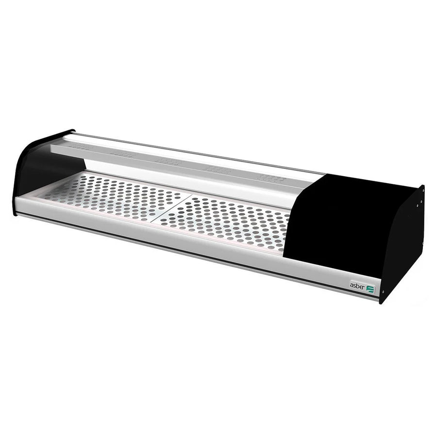 Vitrina Refrigerada de Mostrador para Sushi 6 Insertos Asber ACTC-55-SL-HC