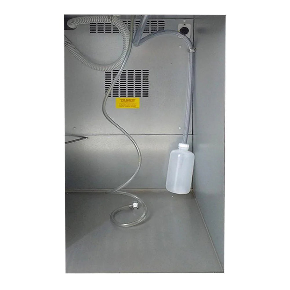 Asber ADDC-68 HC Dispensador Refrigerado Cerveza 3 Barriles Vinil Negro 2 Puertas