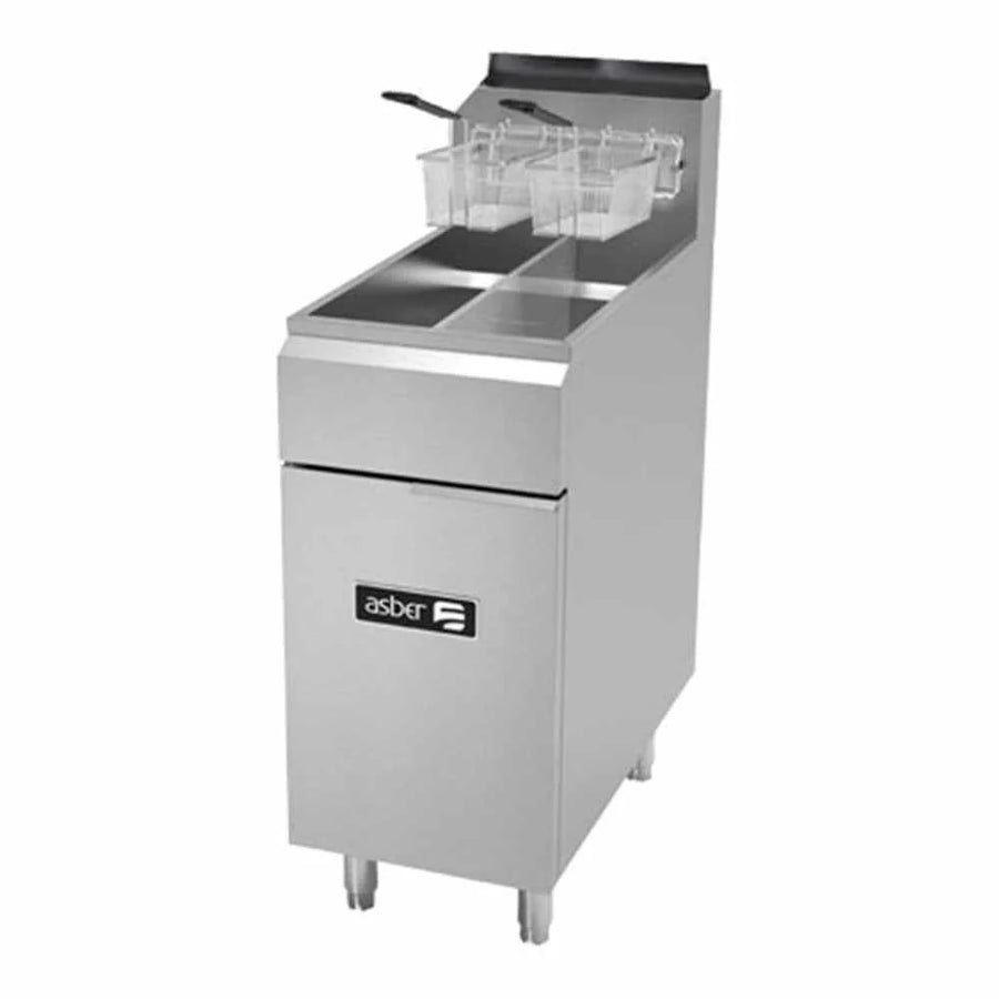 Freidora 2 Tinas Asber AEF-2525-S