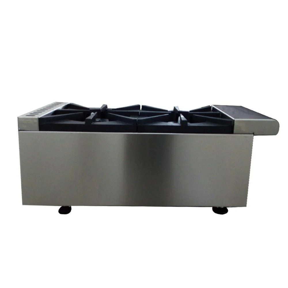 Asber AEHP-2-12 Parrilla a Gas 2 Fuegos