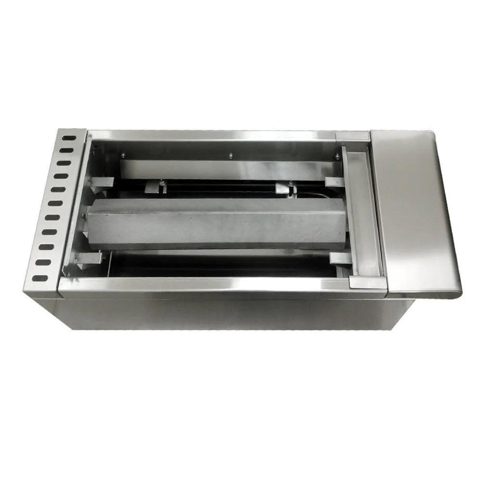 Asber AERB-12 Asador a Gas - Radiante 12" Acero Inoxidable