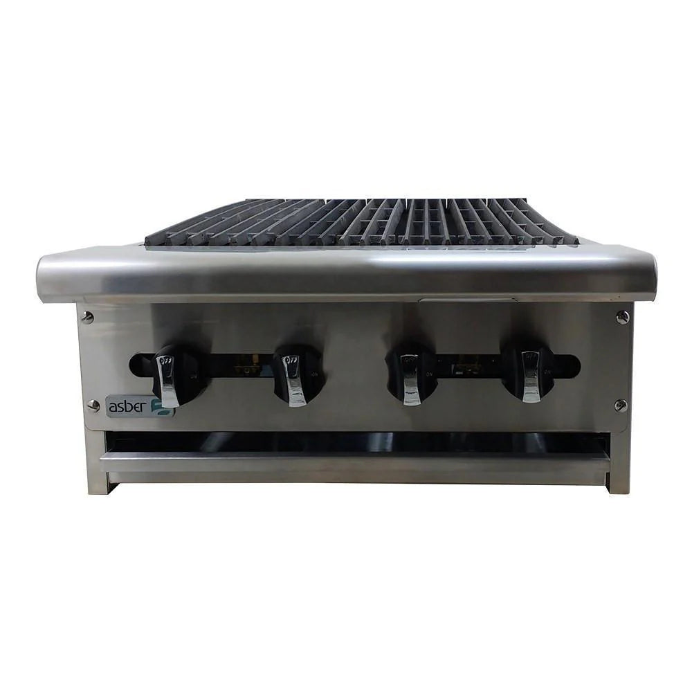 Asber AERB-24 Asador Radiante de 24" Acero Inoxidable
