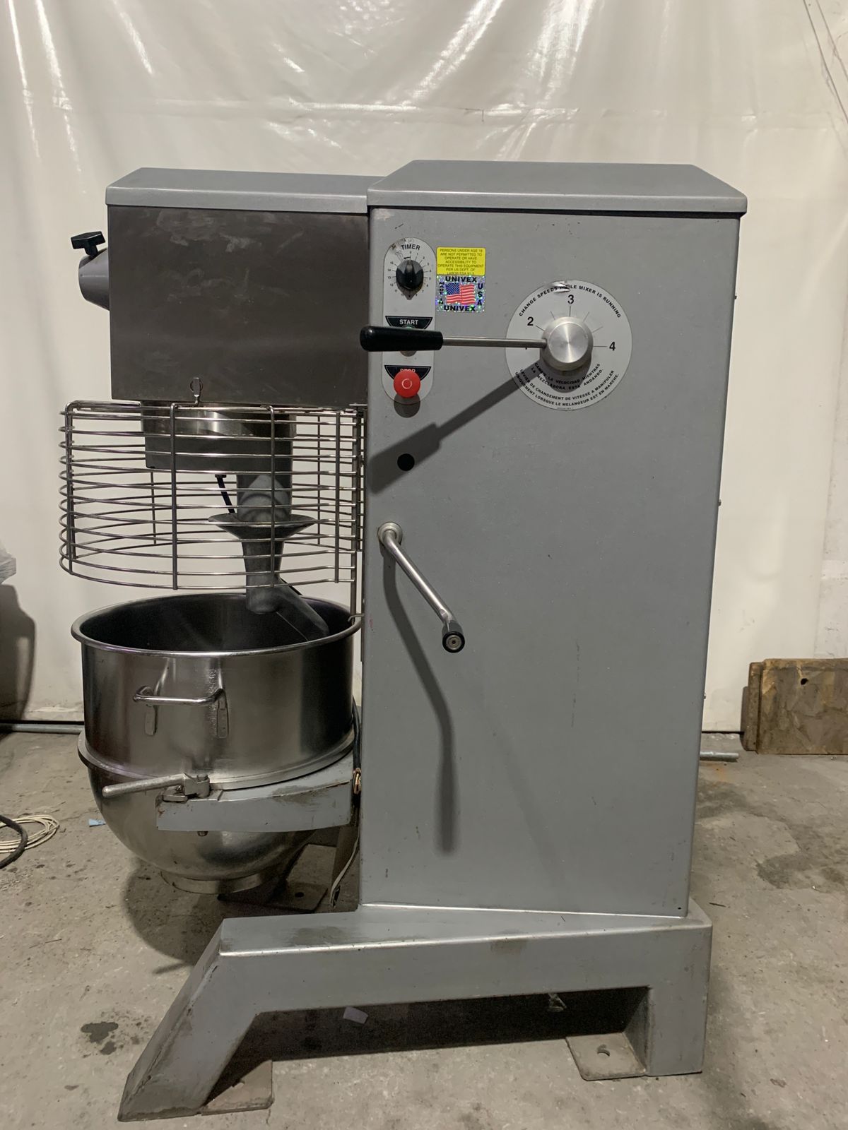 Batidora 60 Quarts Univex SRM60+