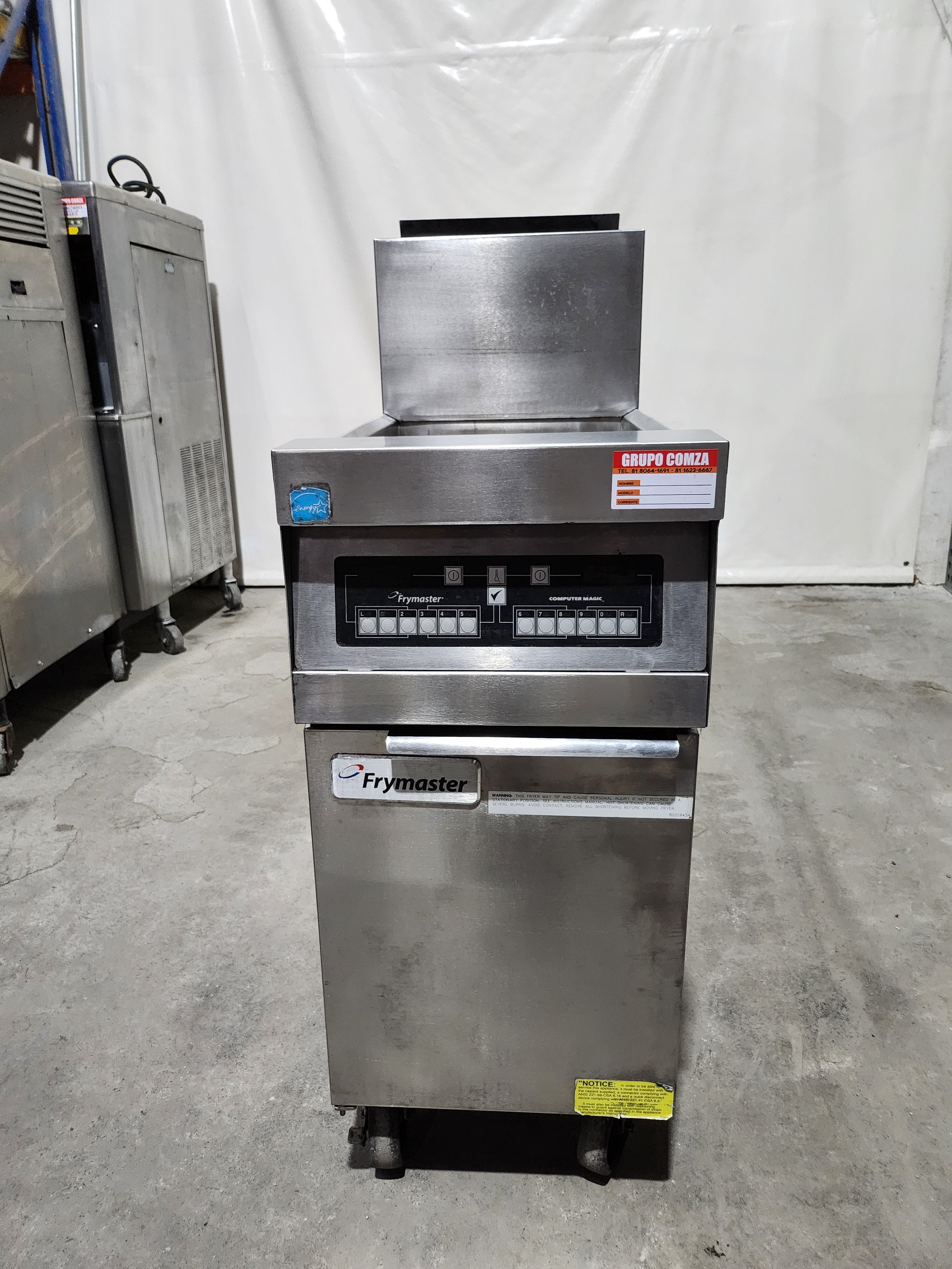 Freidora 1 Tina Frymaster HD150GNCS (Reacondicionado)