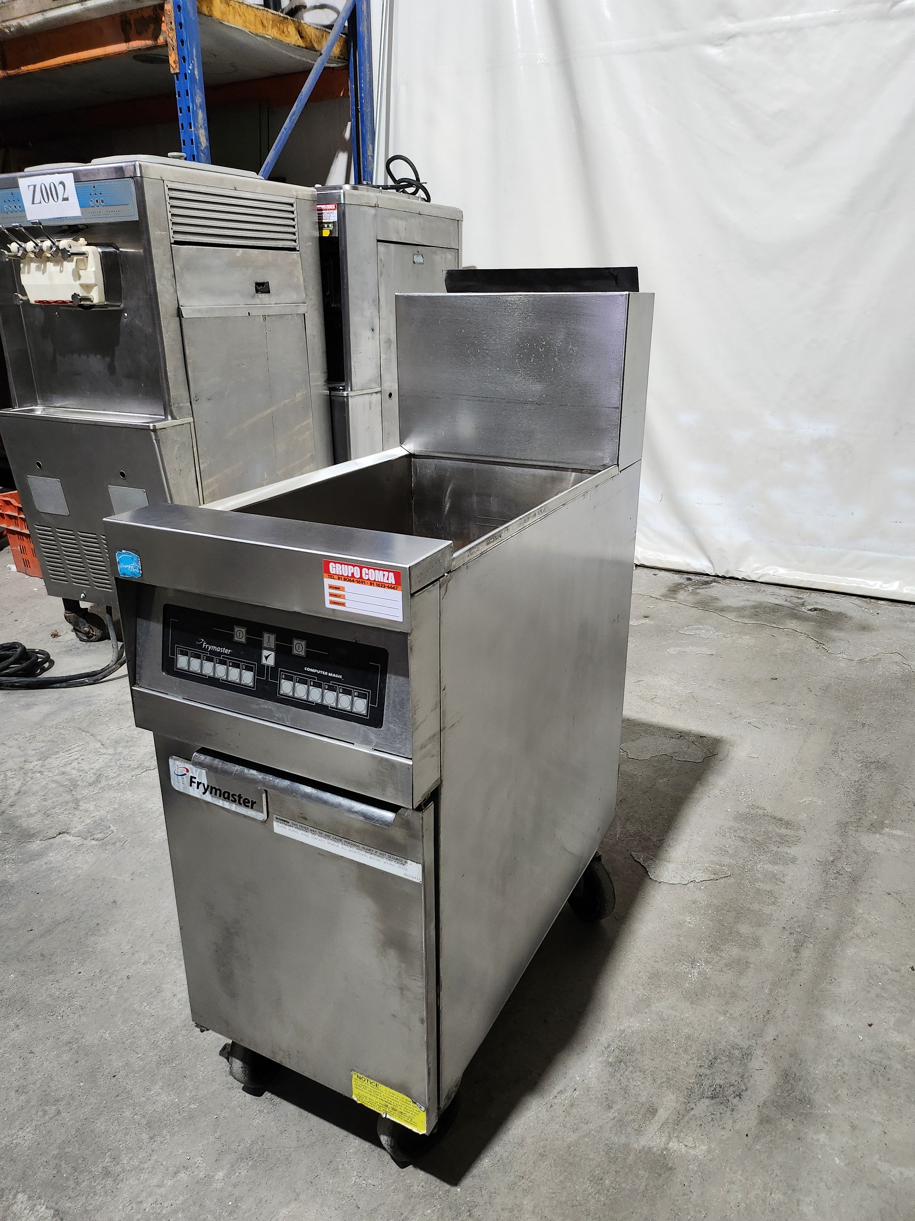 Freidora 1 Tina Frymaster HD150GNCS (Reacondicionado)