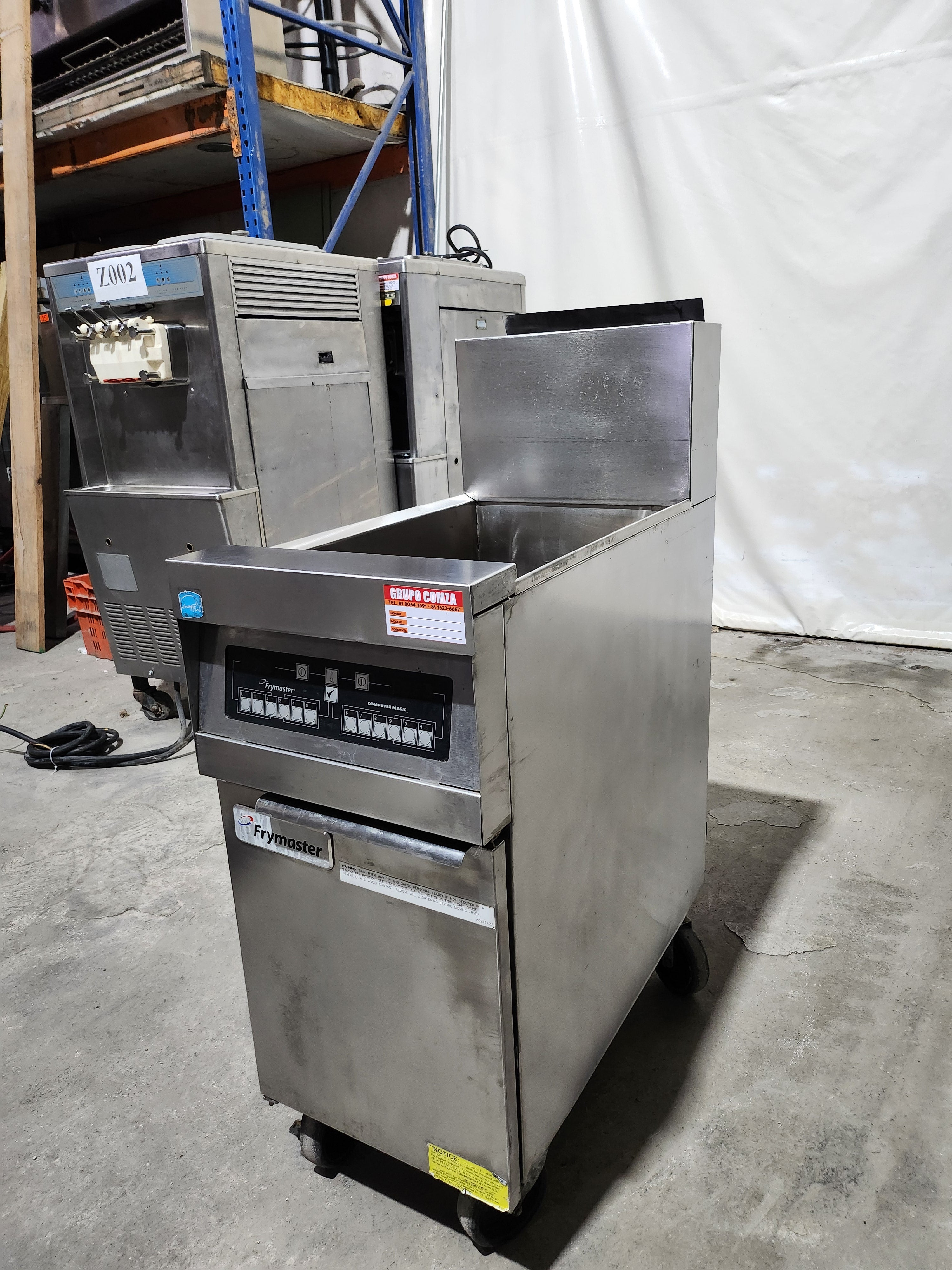 Freidora 1 Tina Frymaster HD150GNCS (Reacondicionado)