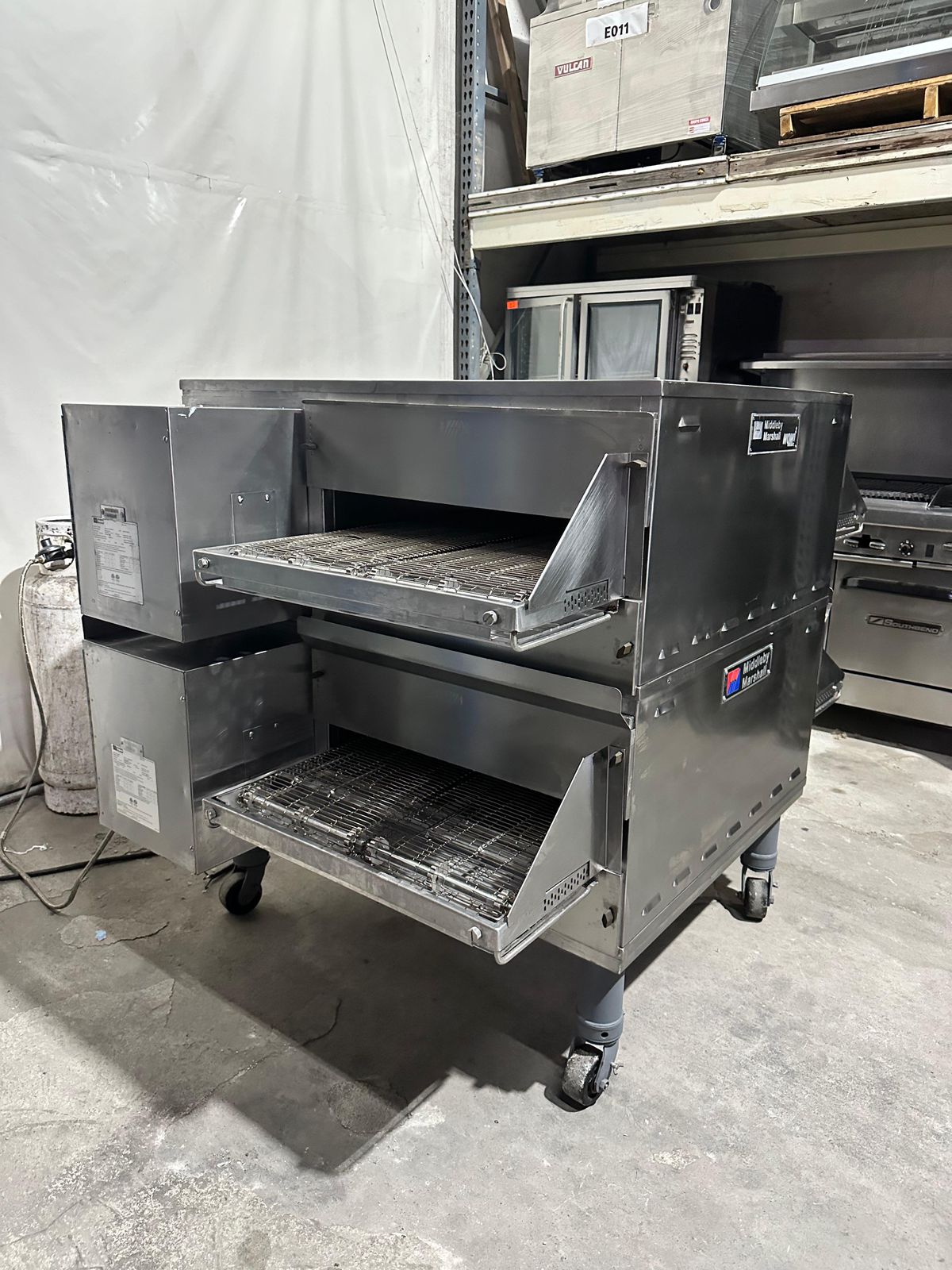 Horno Doble de Banda 24 Pulgadas Middleby Marshall ps638g (Reacondicionado)