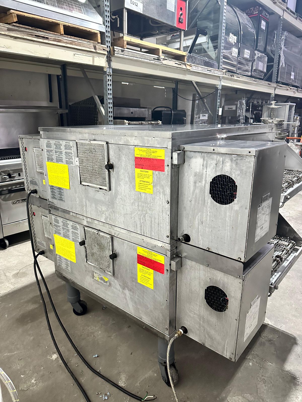 Horno Doble de Banda 24 Pulgadas Middleby Marshall ps638g (Reacondicionado)