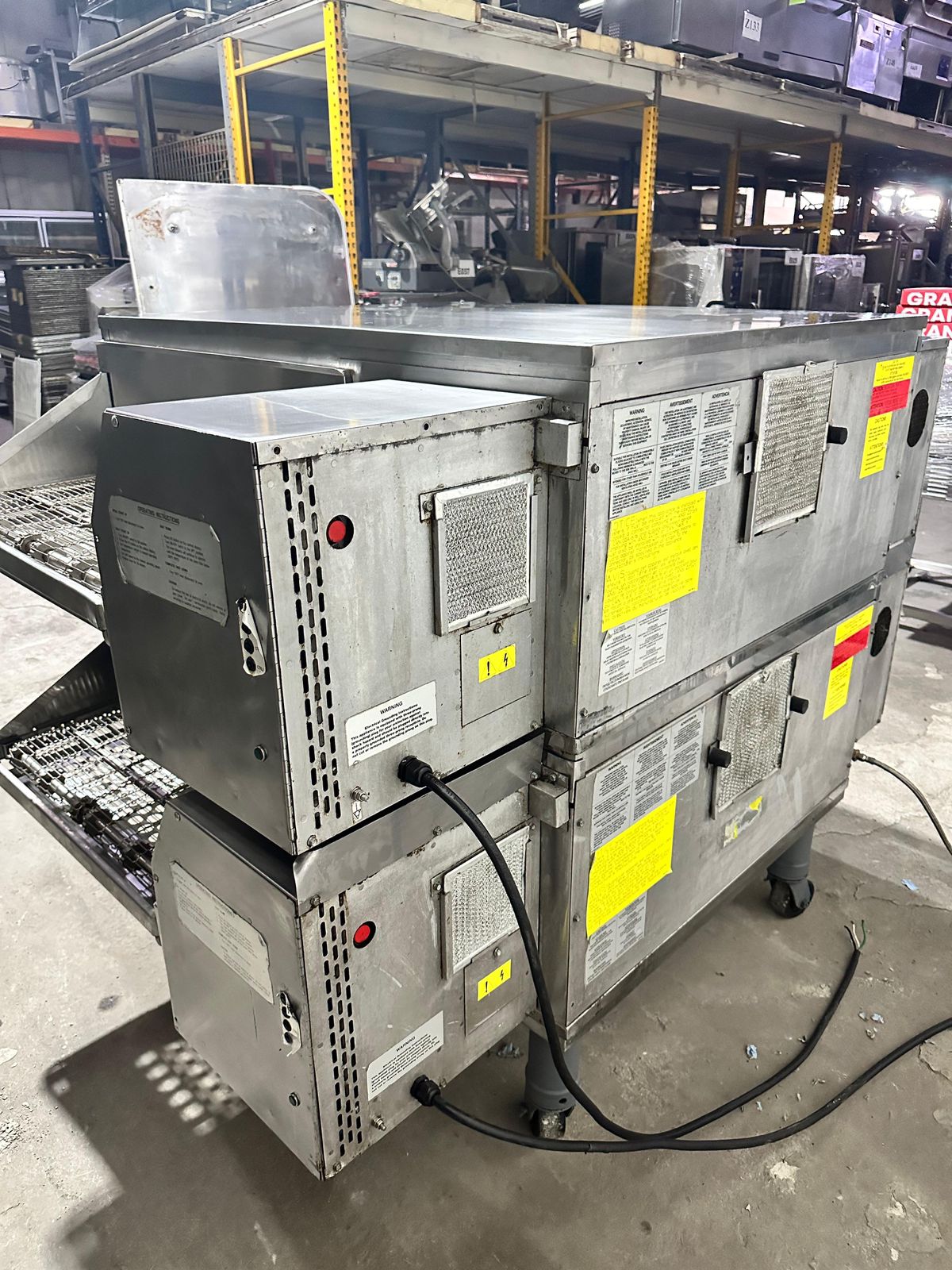 Horno Doble de Banda 24 Pulgadas Middleby Marshall ps638g (Reacondicionado)