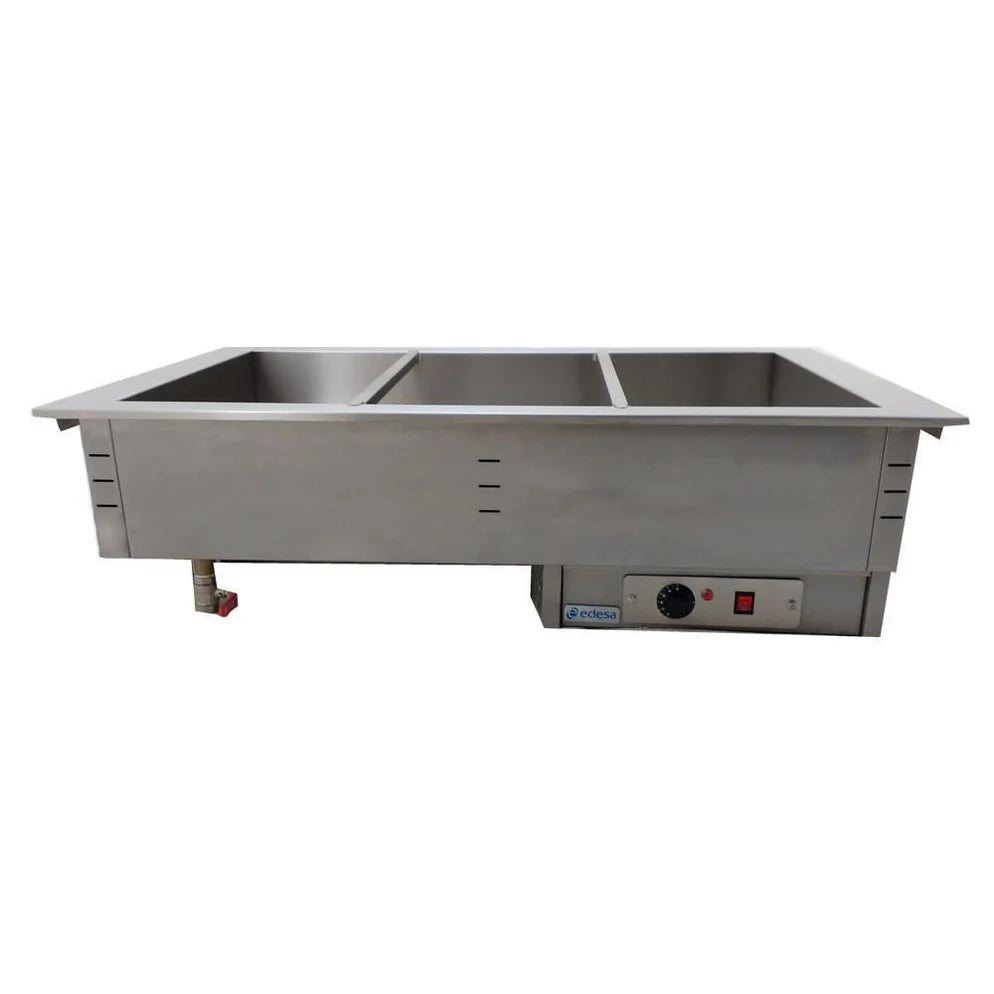 Edesa DBM-311-S-W Baño María Eléctrico 3 Enteros 230 V Acero Inoxidable