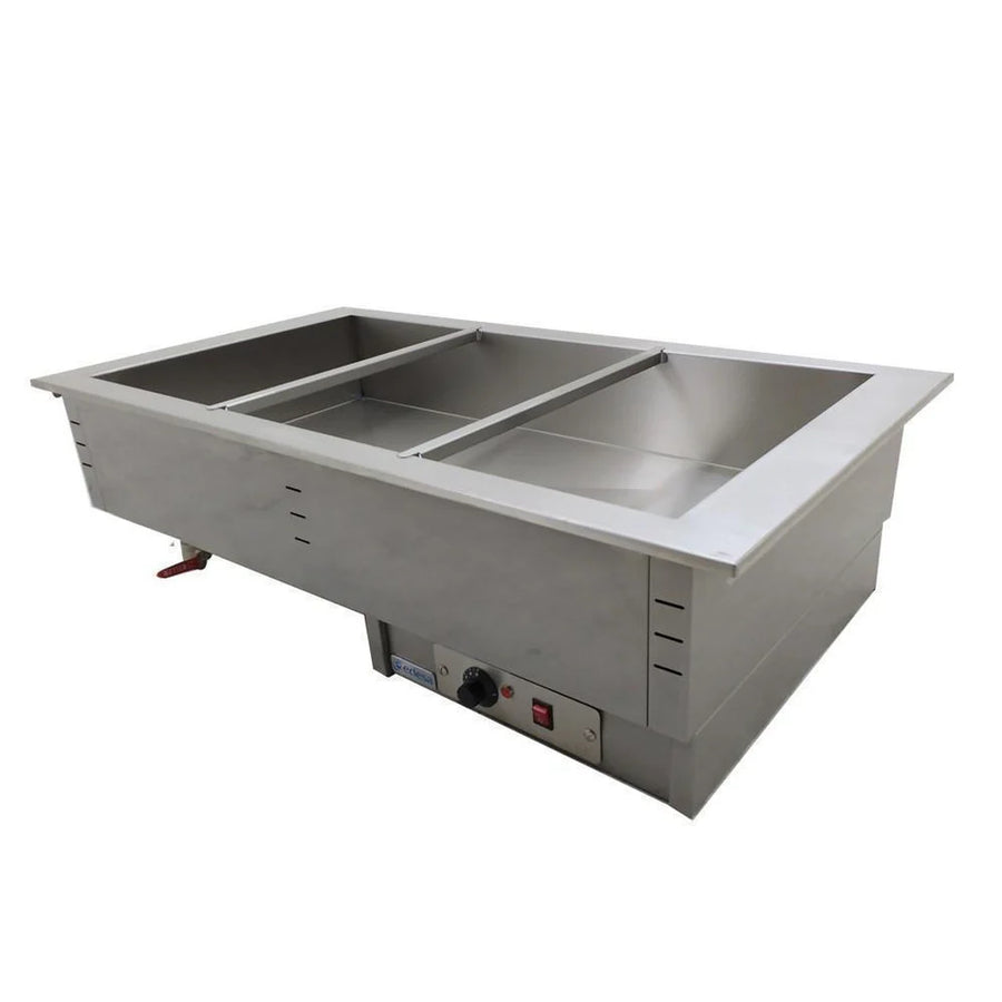 Edesa DBM-311-S-W Baño María Eléctrico 3 Enteros 230 V Acero Inoxidable