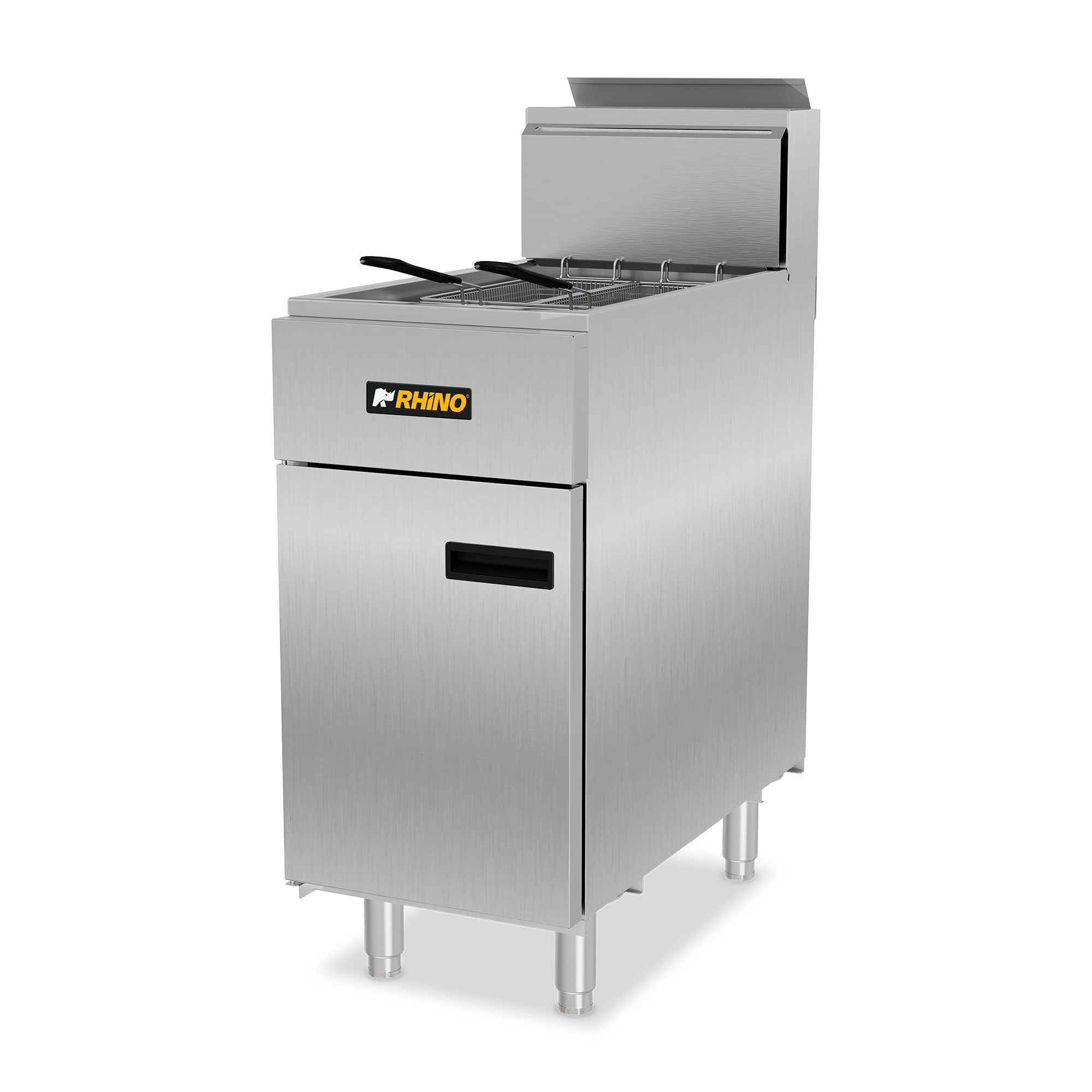 Rhino FREI-24GN Freidora De Gas Natural 24 L