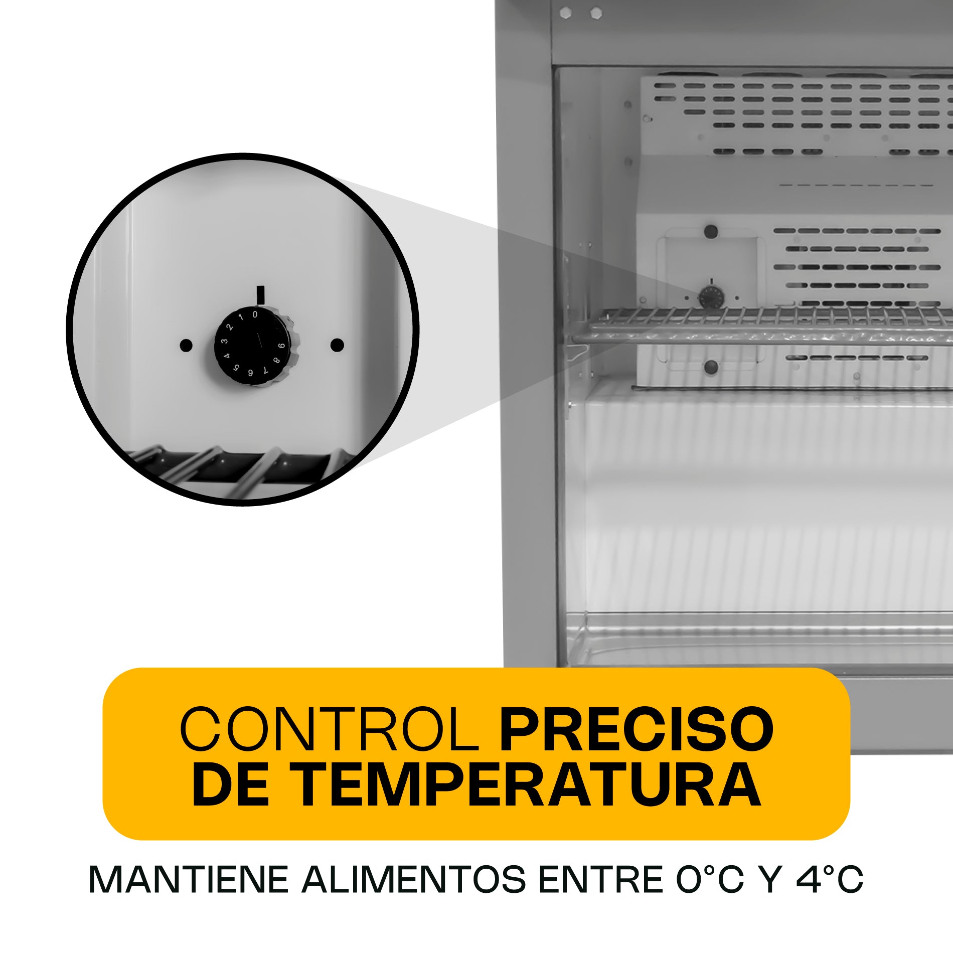 Rhino MERBAJ-27 Mesa Refrigerada Bajo Barra 6.9 Pies