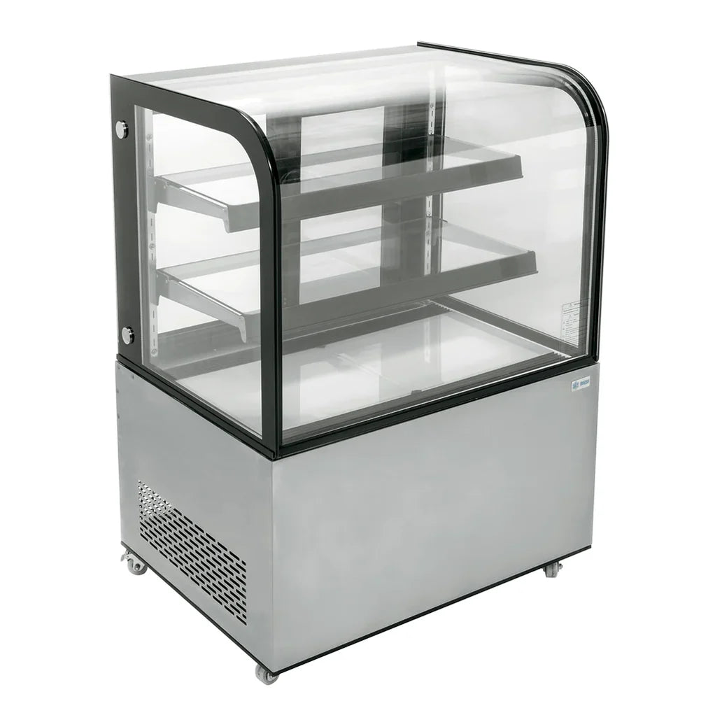 ARC-270Y MIGSA VITRINA REFRIGERADA DE PISO CON CRISTAL CURVO