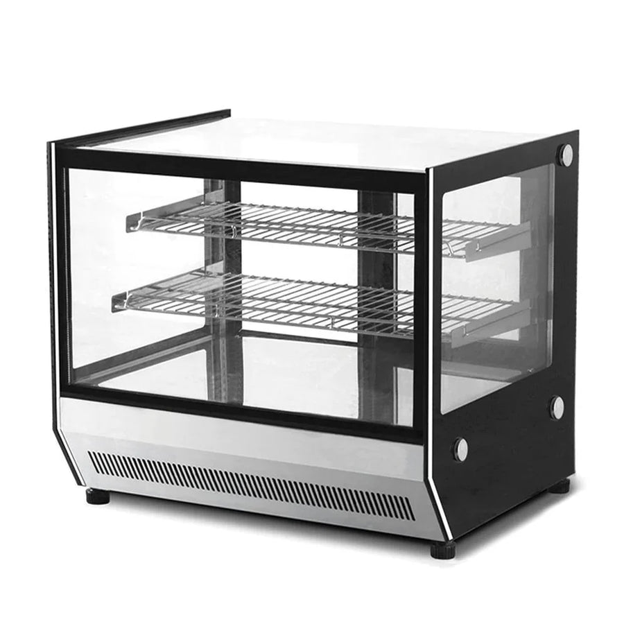 GN-1200RT MIGSA VITRINA REFRIGERADA SOBRE MOSTRADOR CRISTAL RECTO DE 120 CM DE FRENTE