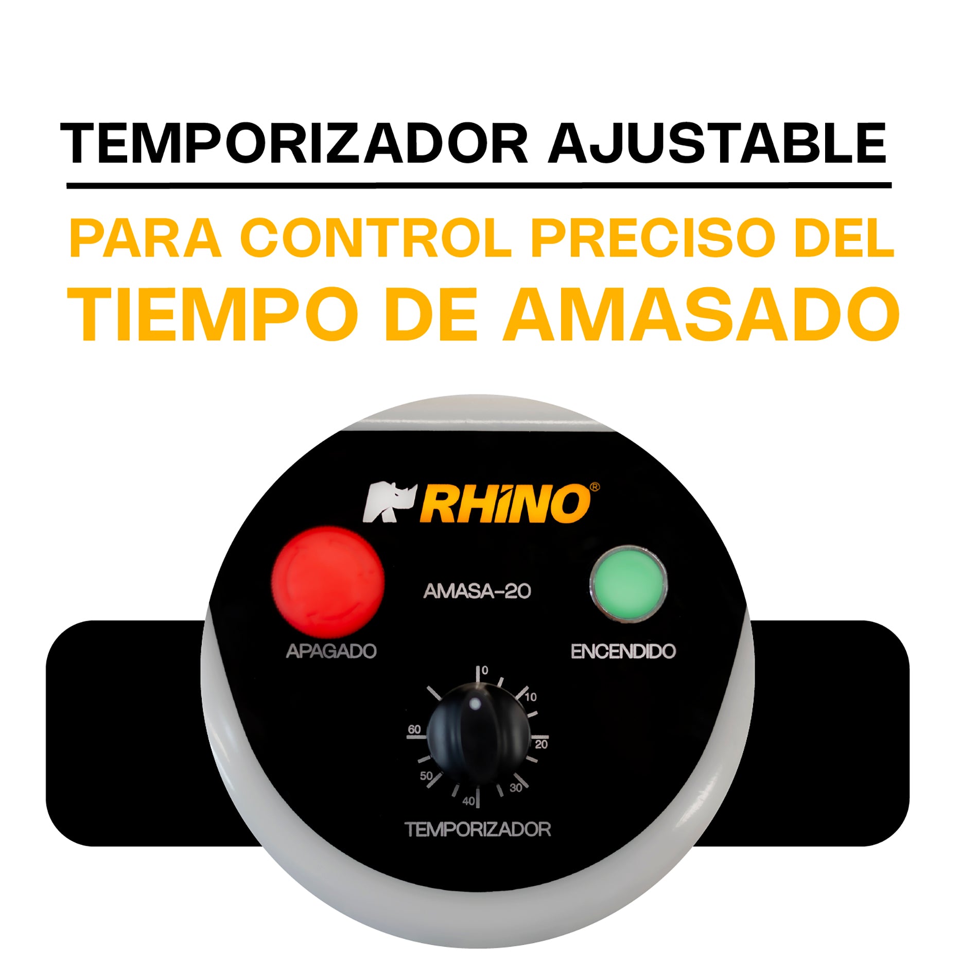Rhino AMASA-20 Amasadora 20 Lt