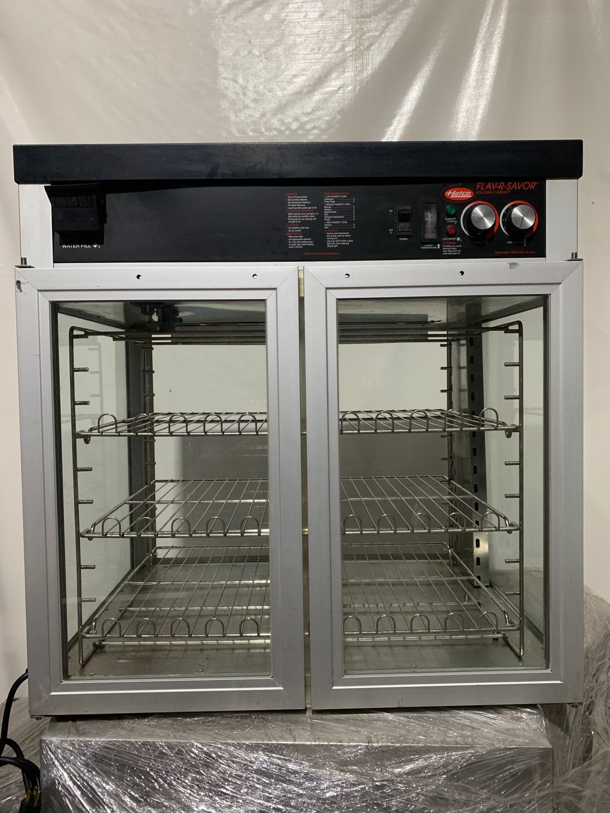 Vitrina Caliente Hatco WSFT-2x con humedad (Reacondicionado)