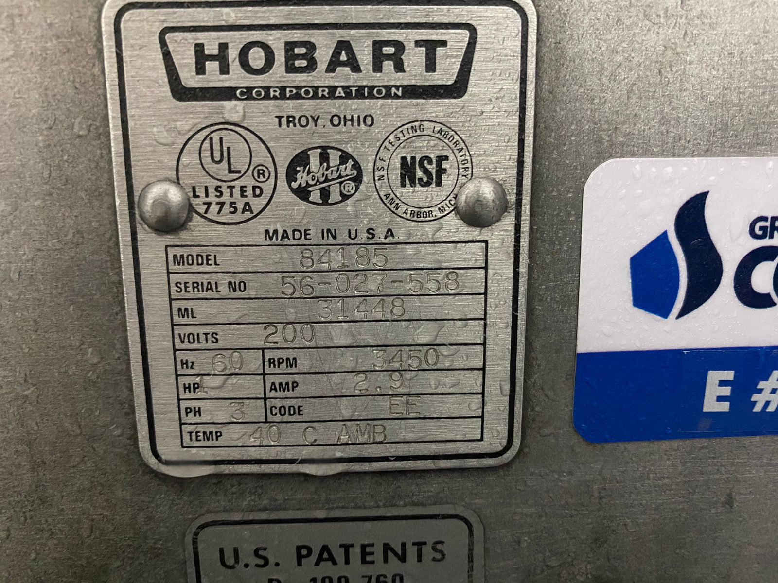 Cutter Buffalo Chopper Hobart (Reacondicionado)