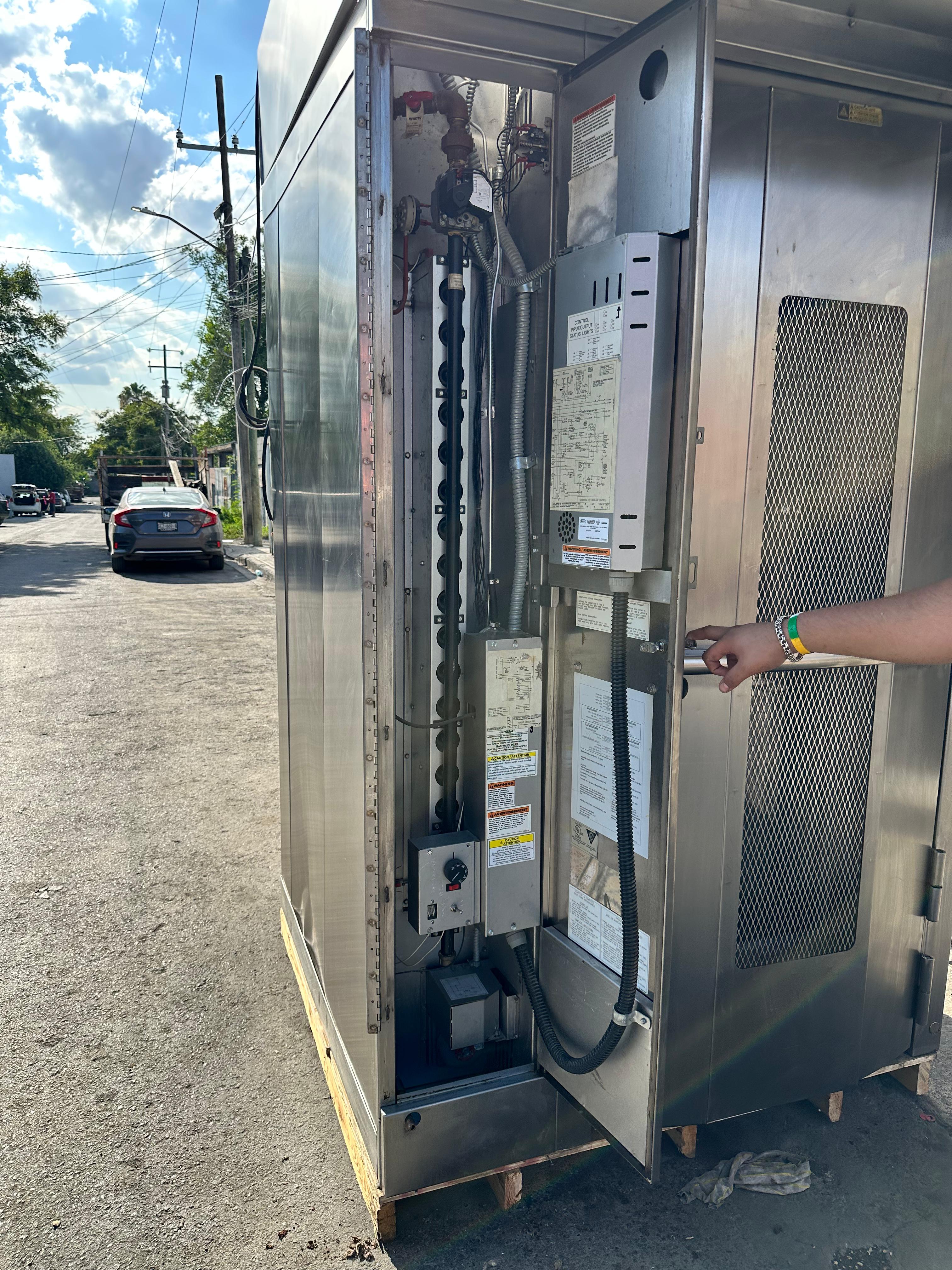 Horno Panadero 18 Charolas Giratorio Baxter OV500G1-EE (Reacondicionado)