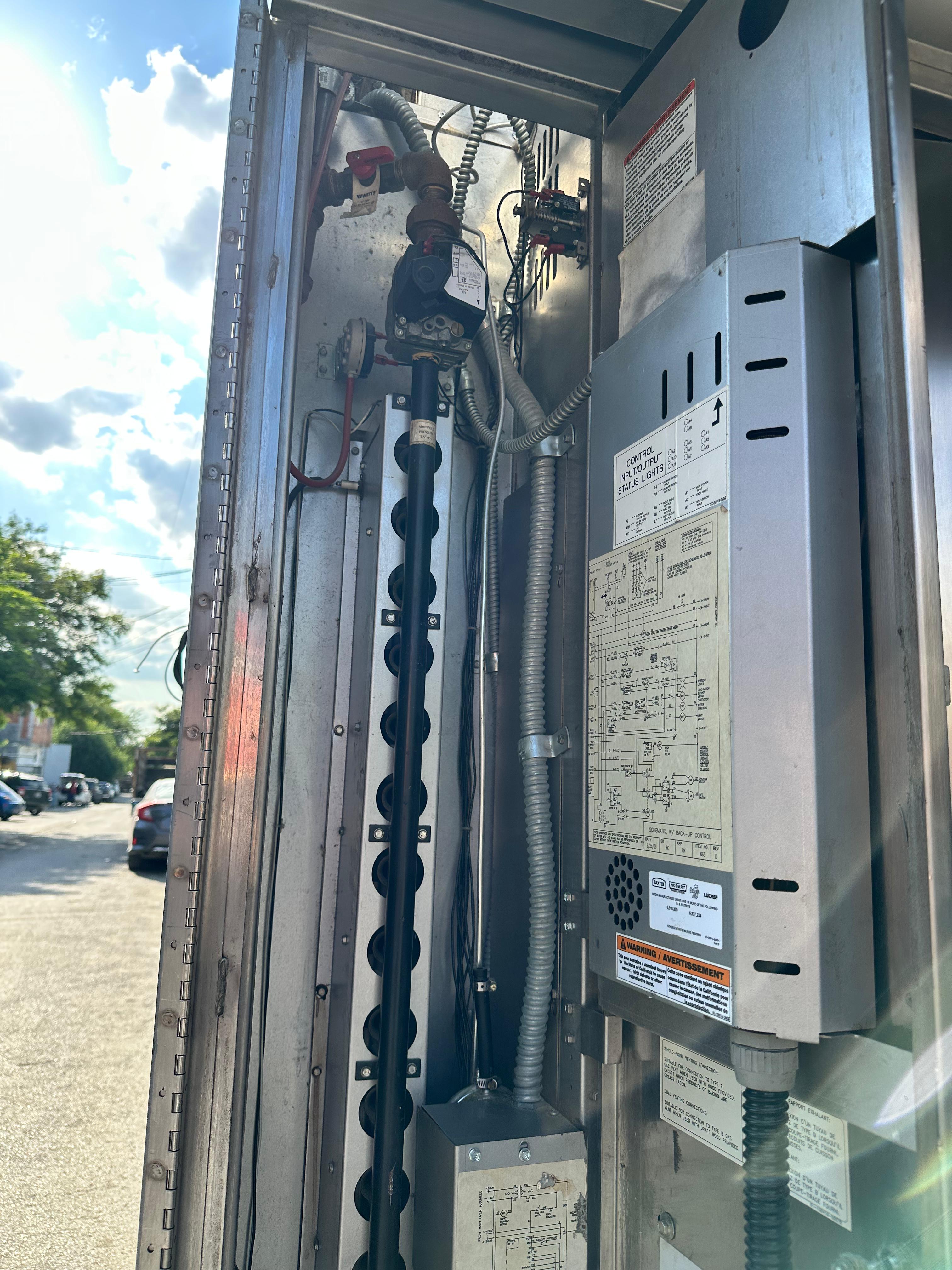 Horno Panadero 18 Charolas Giratorio Baxter OV500G1-EE (Reacondicionado)