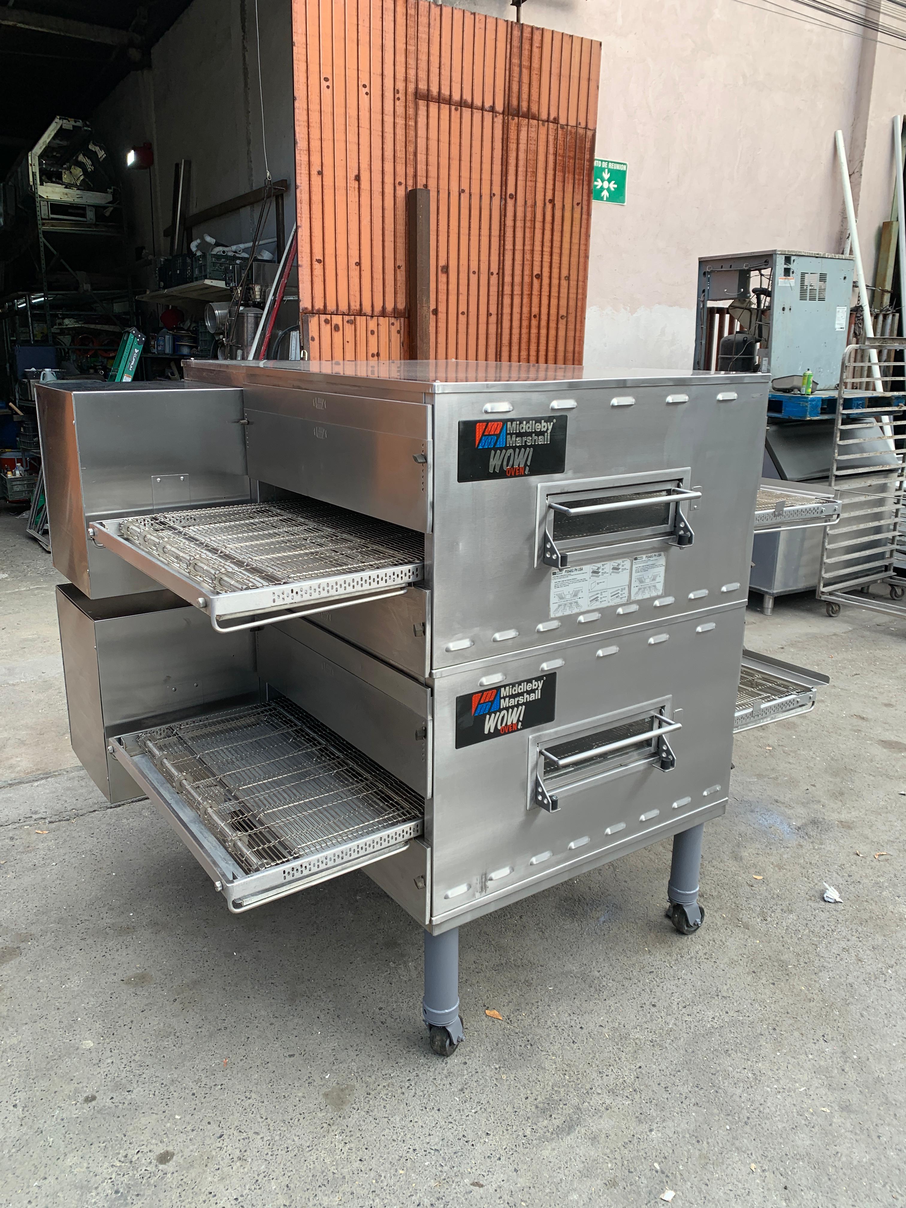 Horno Doble de Banda 32 Pulgadas Middleby Marshall ps840g (Seminuevo)