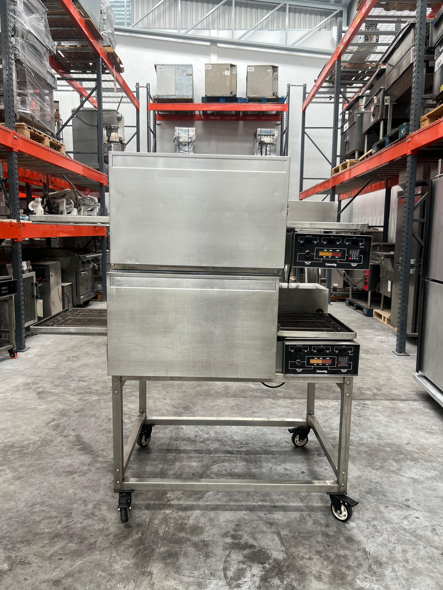 Horno Doble de Banda 18 Pulgadas Lincoln 1116-000-A (Reacondicionado)