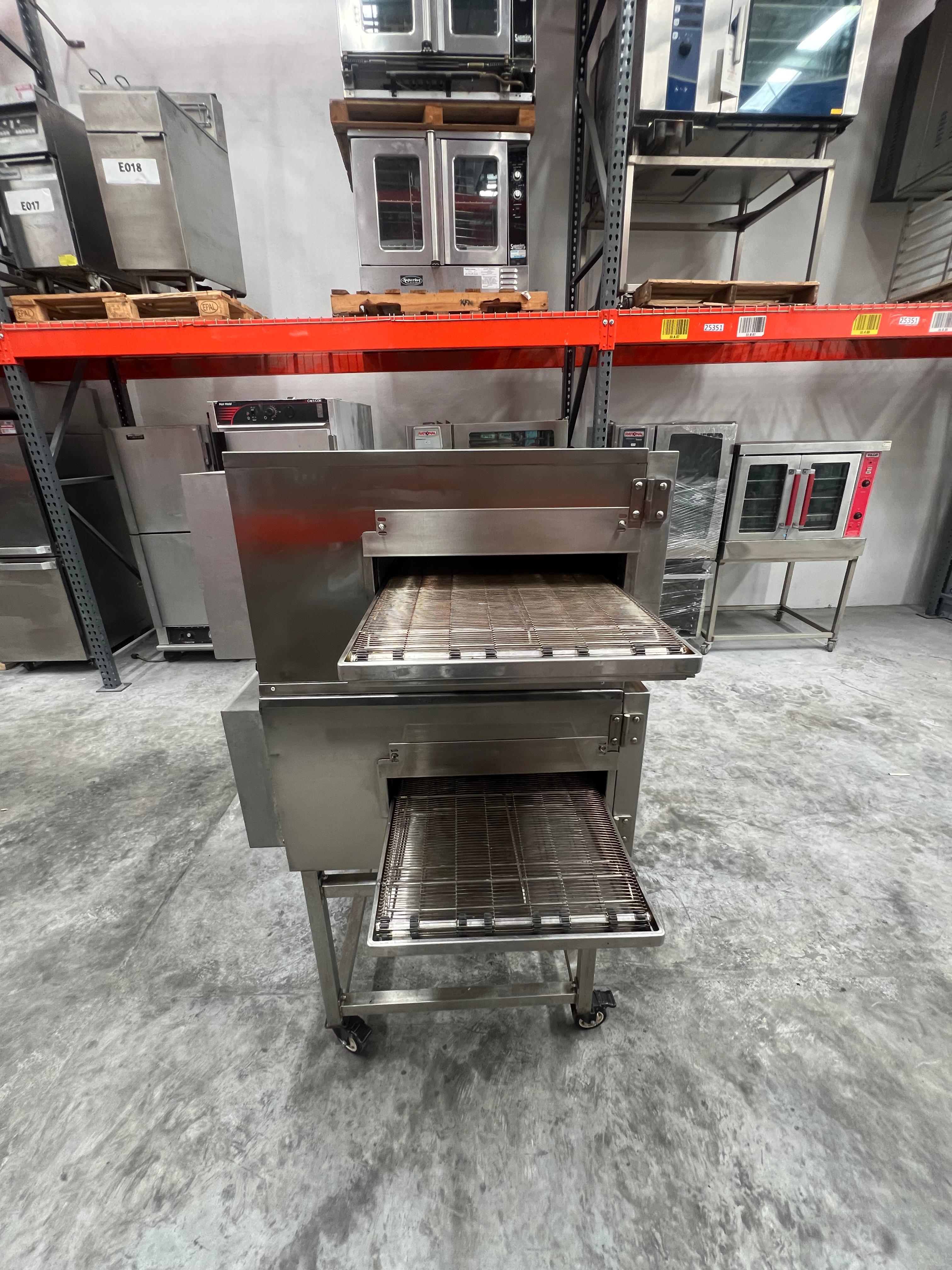 Horno Doble de Banda 18 Pulgadas Lincoln 1116-000-A (Reacondicionado)