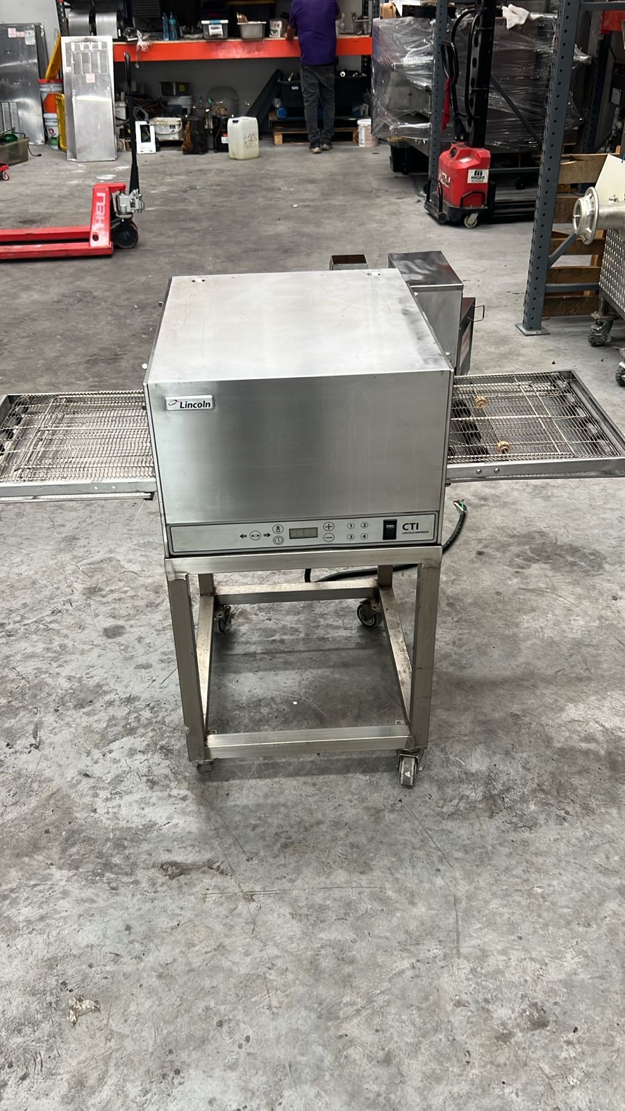 Horno de Banda eléctrico 16 Pulgadas Lincoln 2501 (Seminuevo)