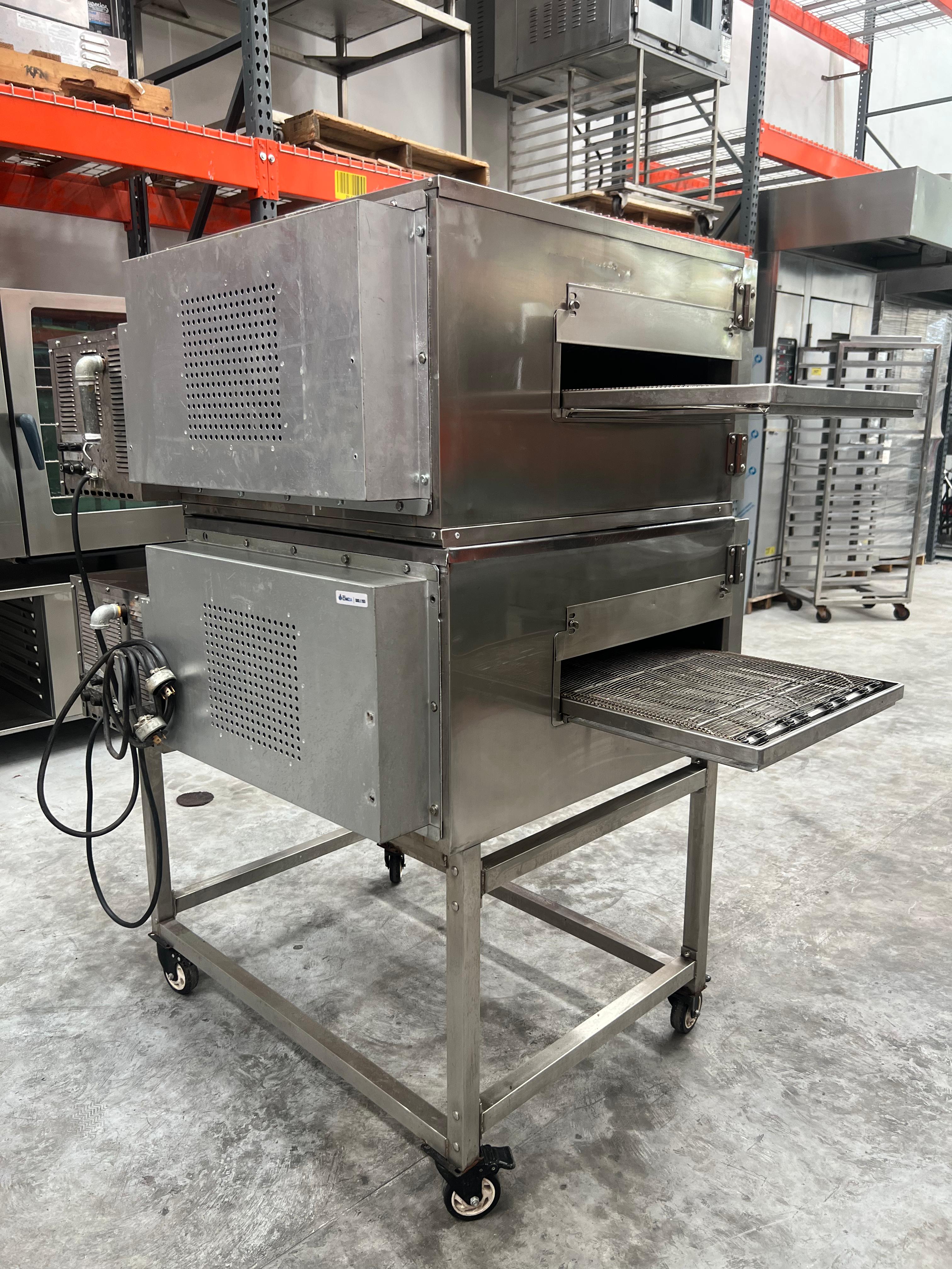 Horno Doble de Banda 18 Pulgadas Lincoln 1116-000-A (Reacondicionado)