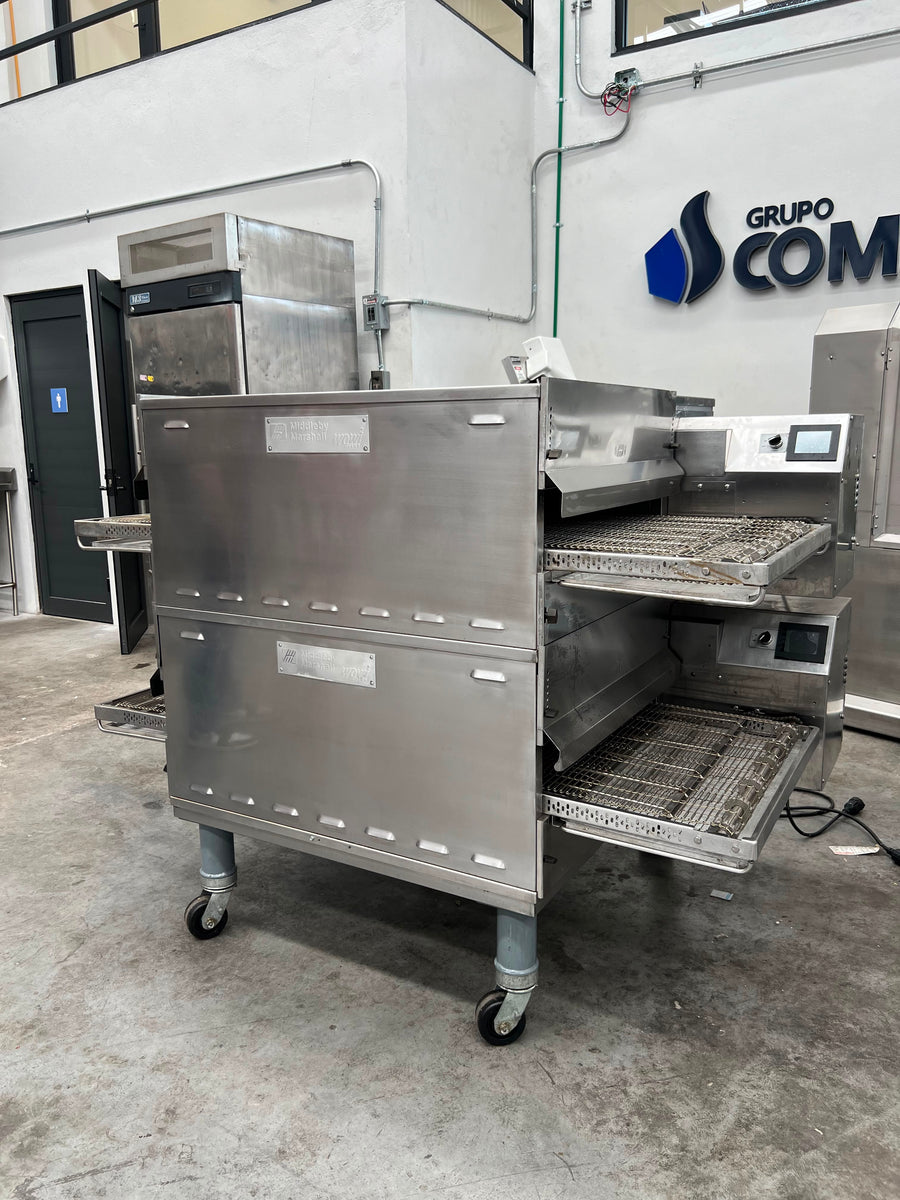 Horno Doble de Banda 24 Pulgadas Middleby Marshall ps638g (Reacondicionado)