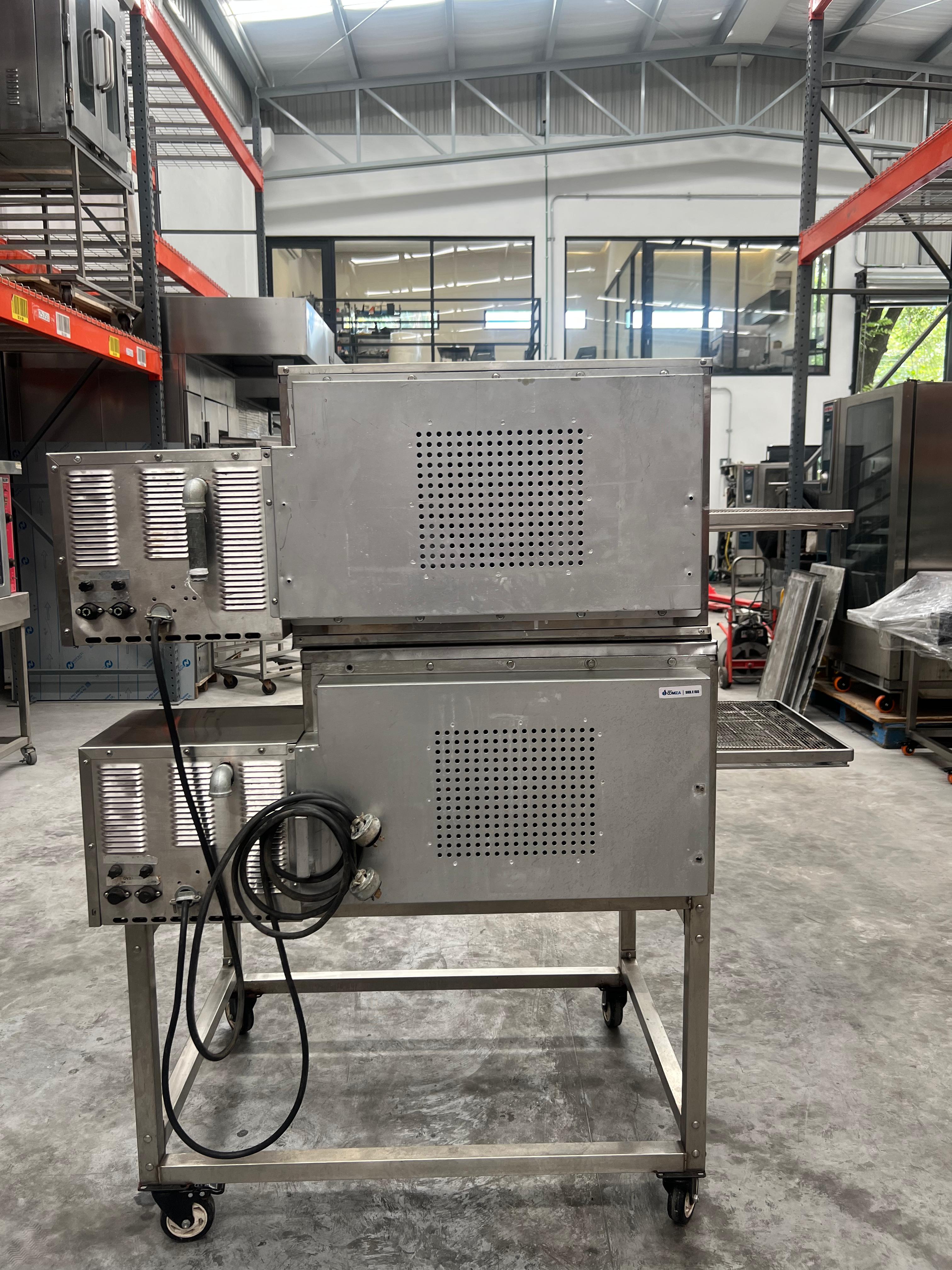 Horno Doble de Banda 18 Pulgadas Lincoln 1116-000-A (Reacondicionado)