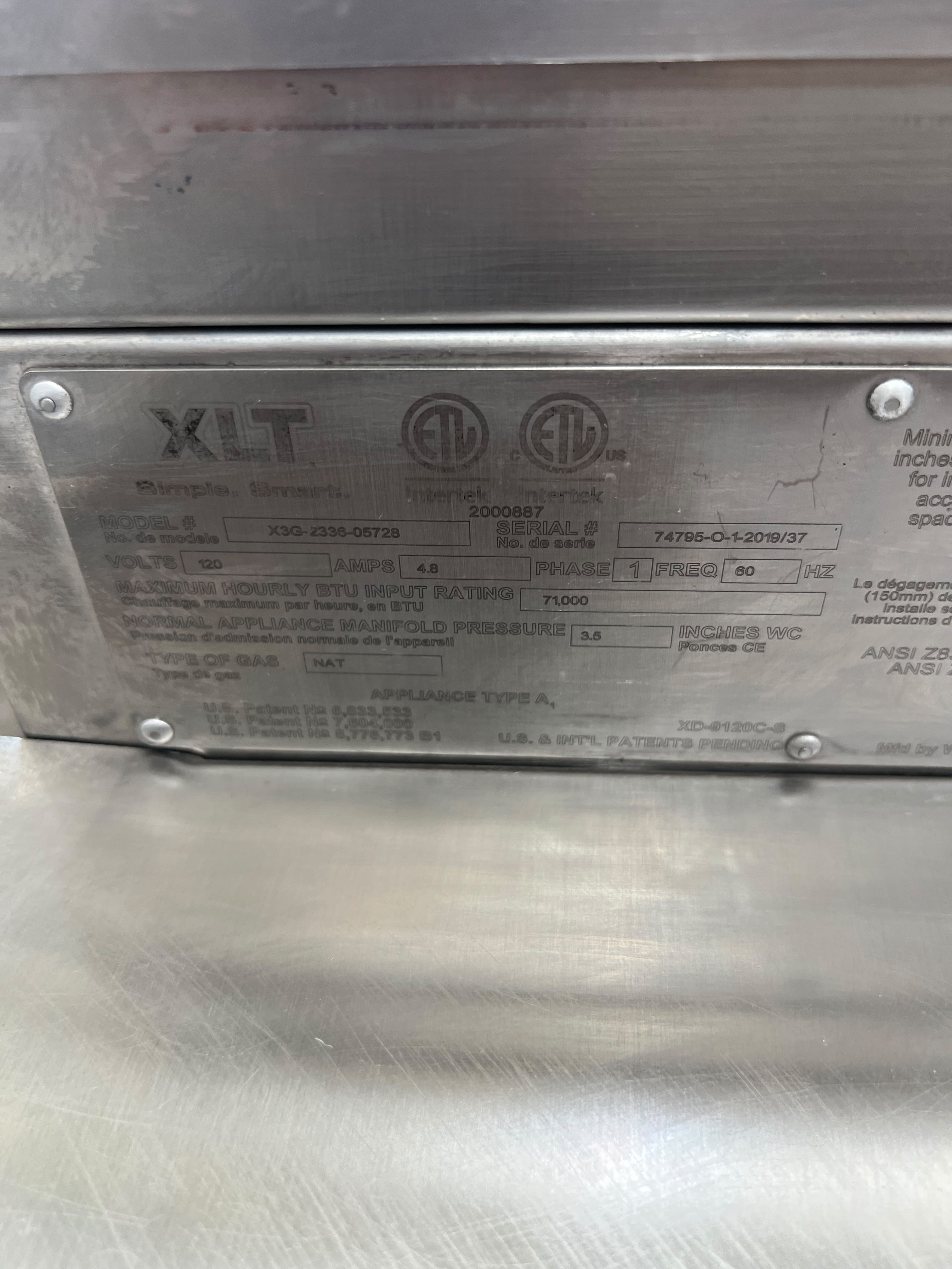 Horno de Banda XLT X3G-2336-05728 24 Pulgadas 110V (Reacondicionado)