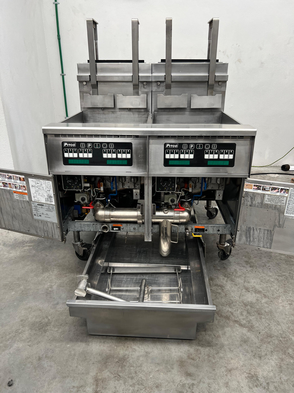 Freidora 2 Tinas Pitco SG18 (Reacondicionado)