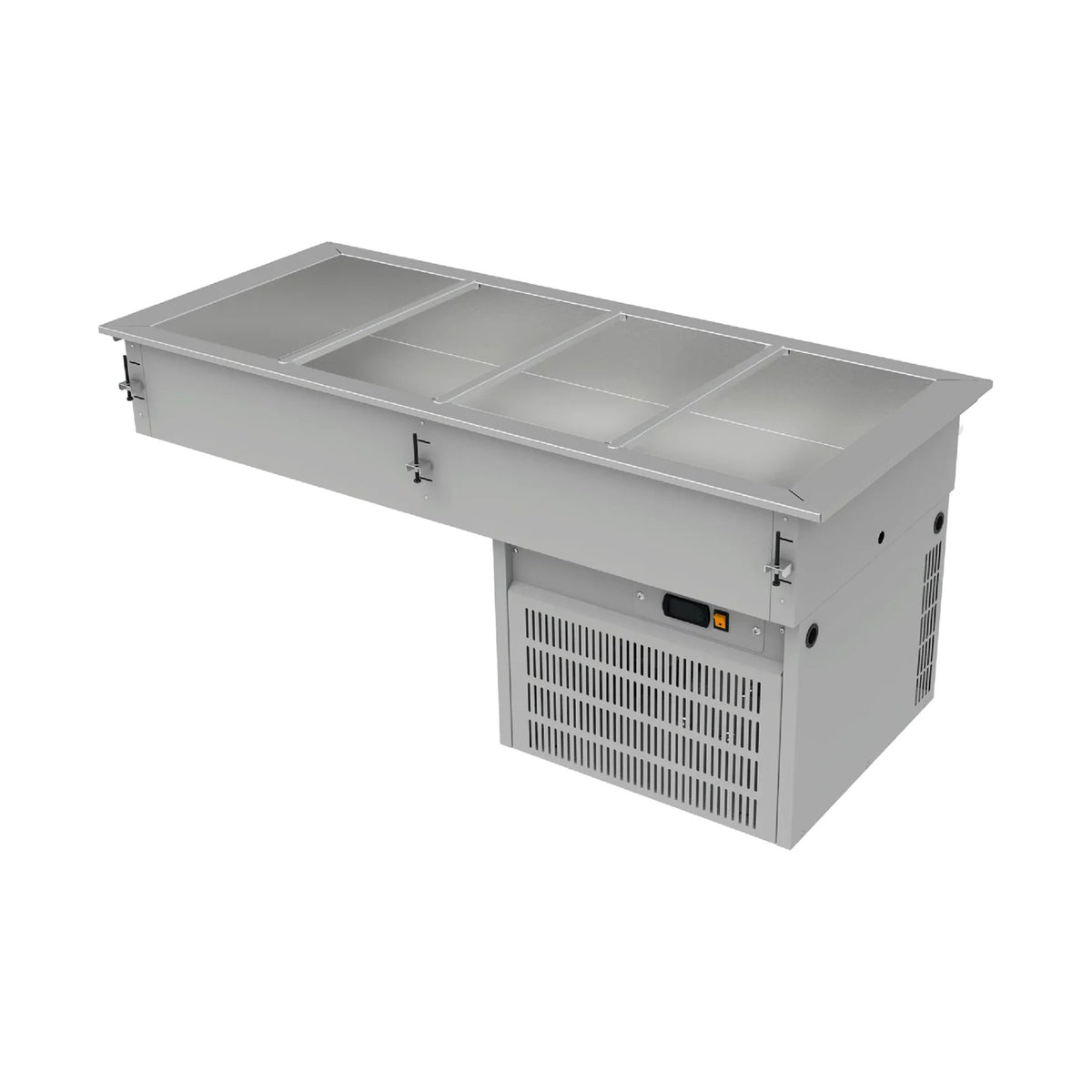 Cuba Refrigerada 4 Insertos Asber DRFB-411-HC