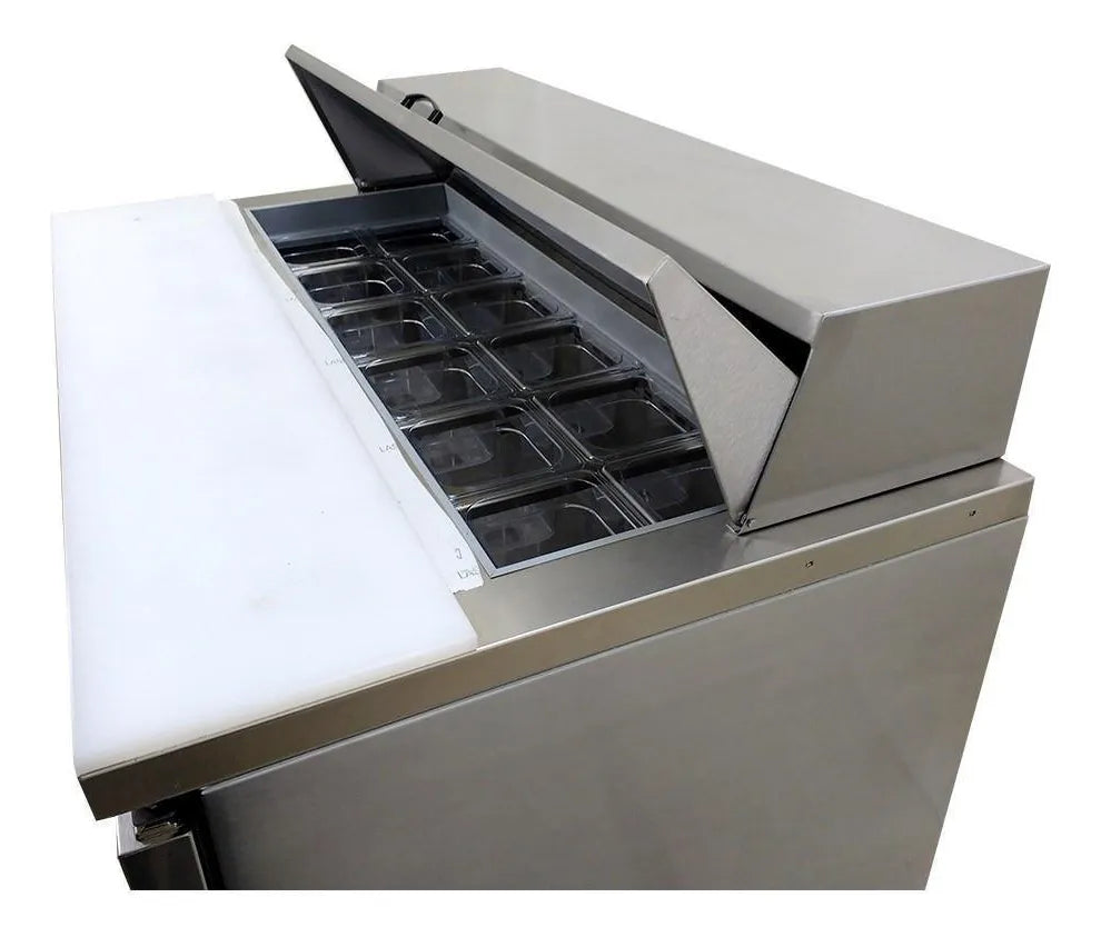Asber APTS-48-12 HC Mesa Refrigerada Ensaladas 12 1/6 incl. 11.8 pies