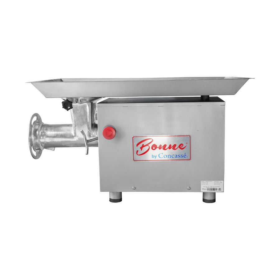 Molino de Carne #32 de Acero Inoxidable Bonne 3 HP 220 V 1F Sin pedestal
