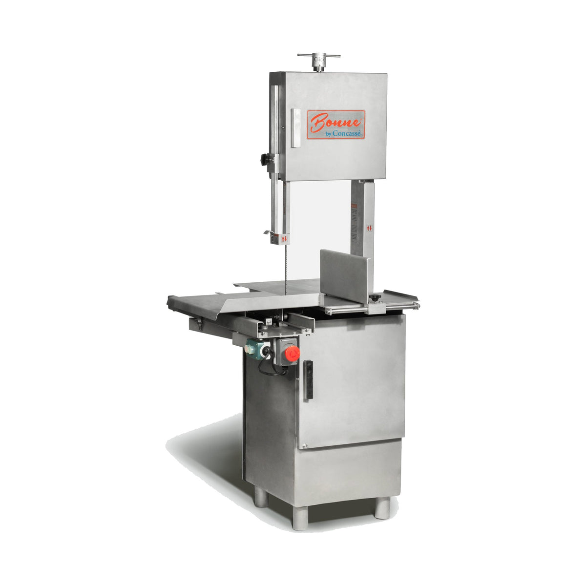 Sierra para Carne 305 de Alta Velocidad de Acero Inoxidable Bonne 3 HP 220 V 3F